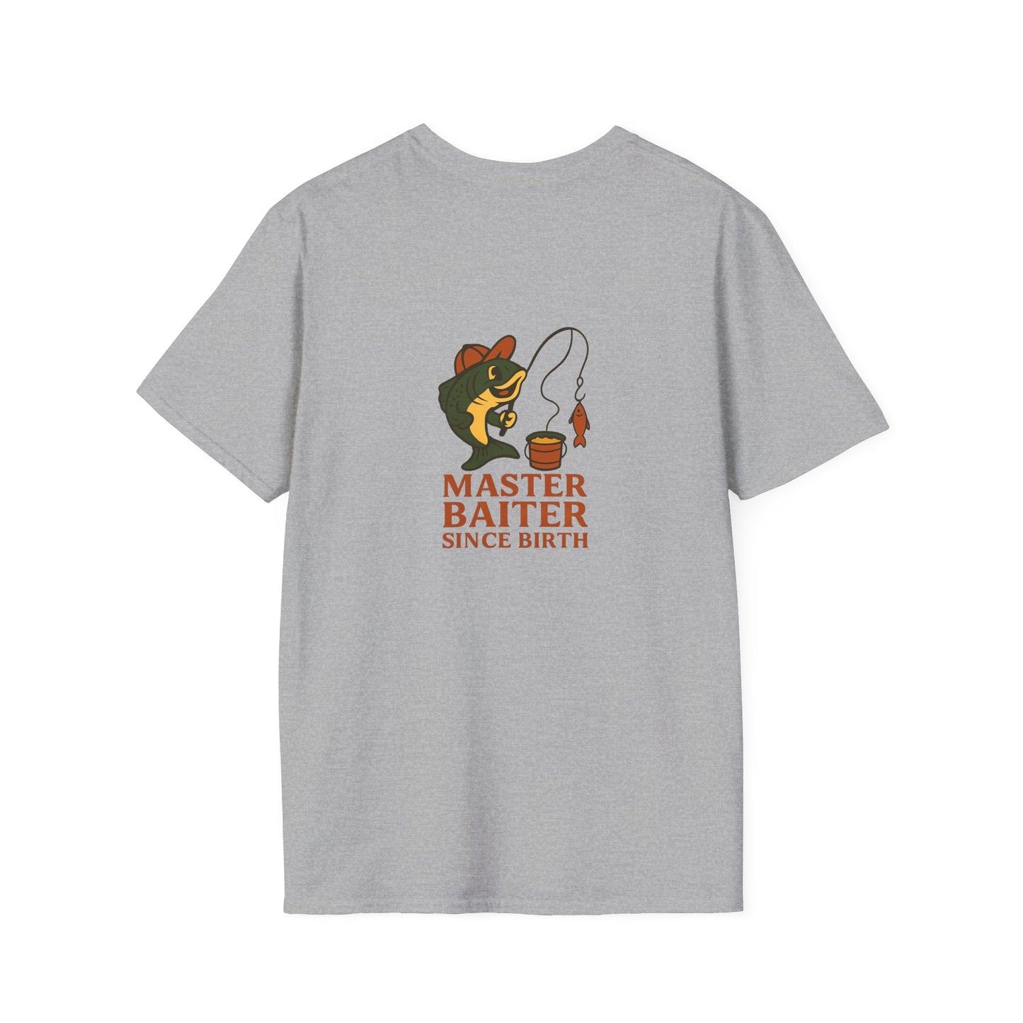 Unisex T-Shirt - Fun Master Baiter (2-sided graphic)