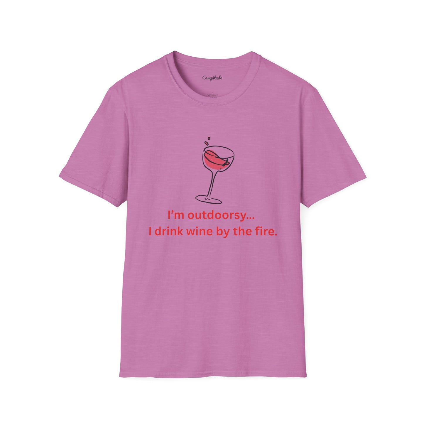 Unisex T-Shirt - Wine by the Fire