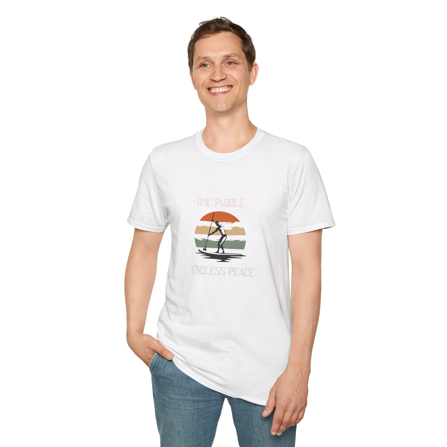 Unisex T-Shirt - One Paddle, Endless Peace