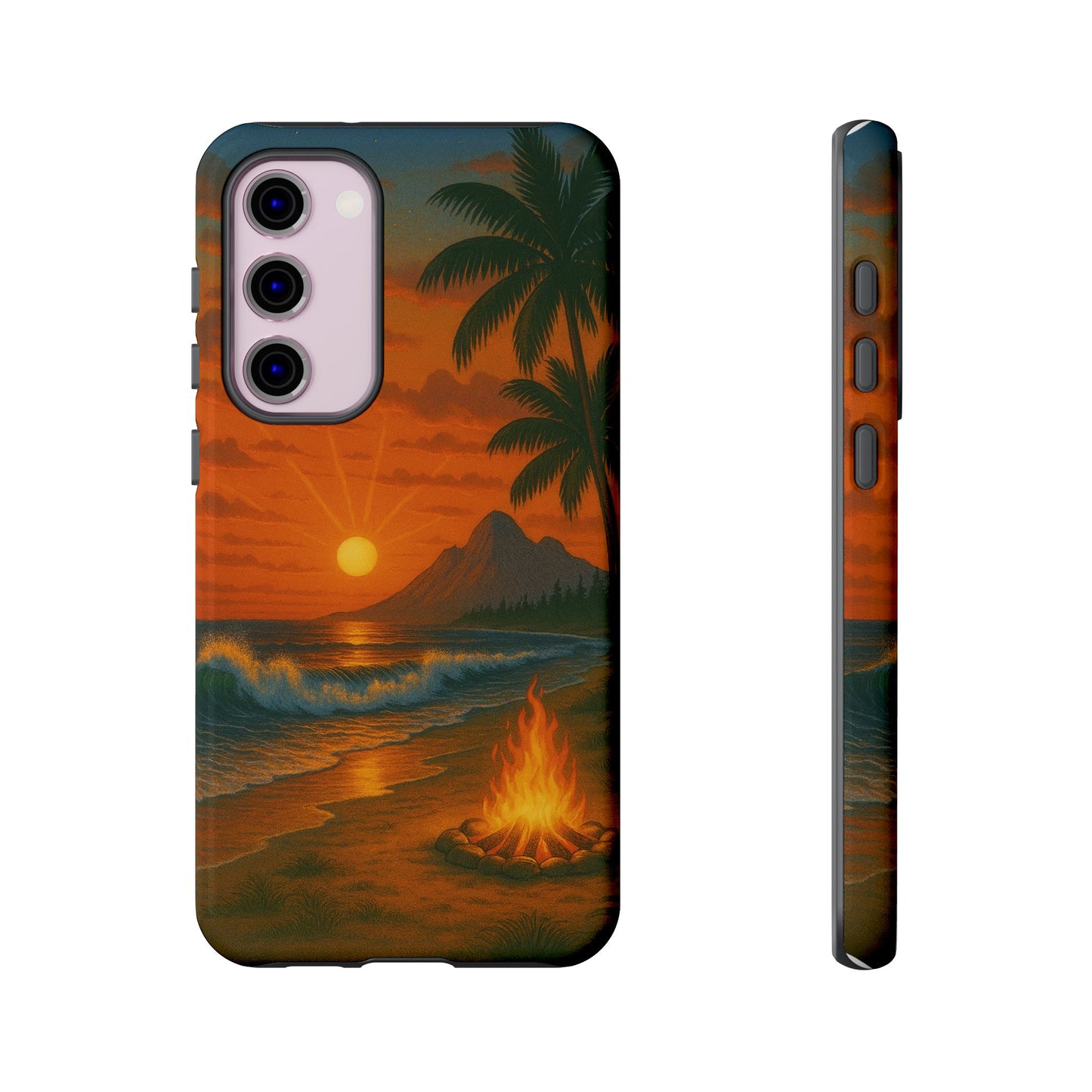 Tough Phone Case - Tropical Sunset Phone