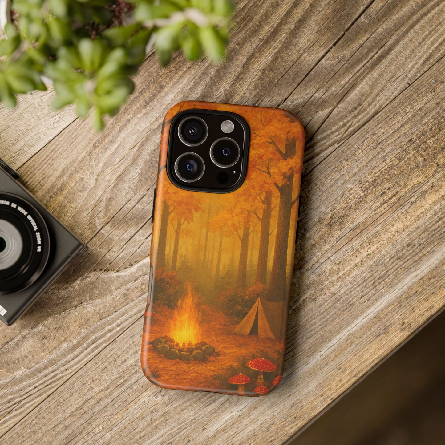 Tough Phone Case - Autumn Camping