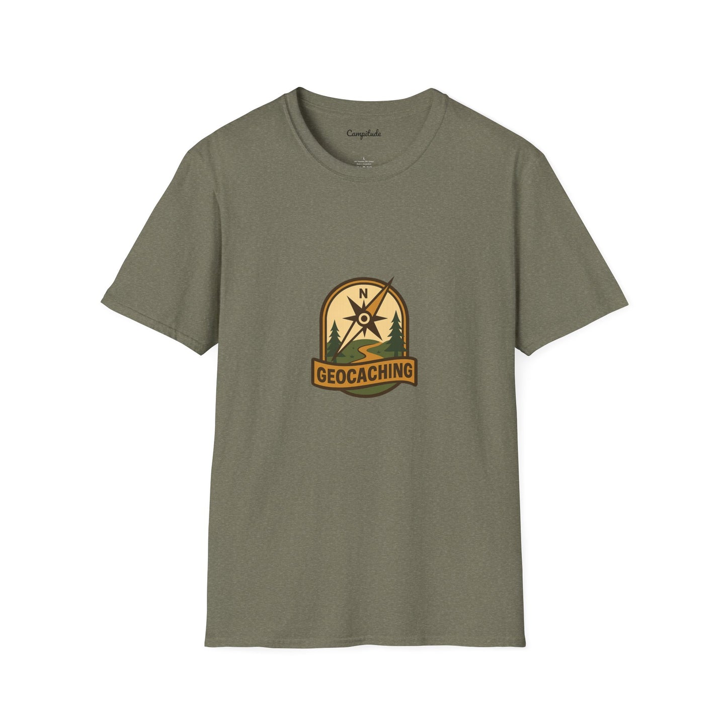 Unisex T-Shirt - Geocaching Compass Adventure