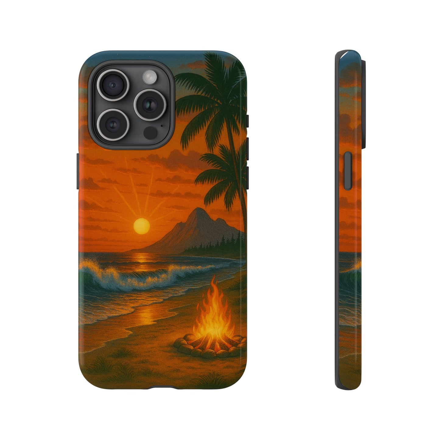Tough Phone Case - Tropical Sunset Phone