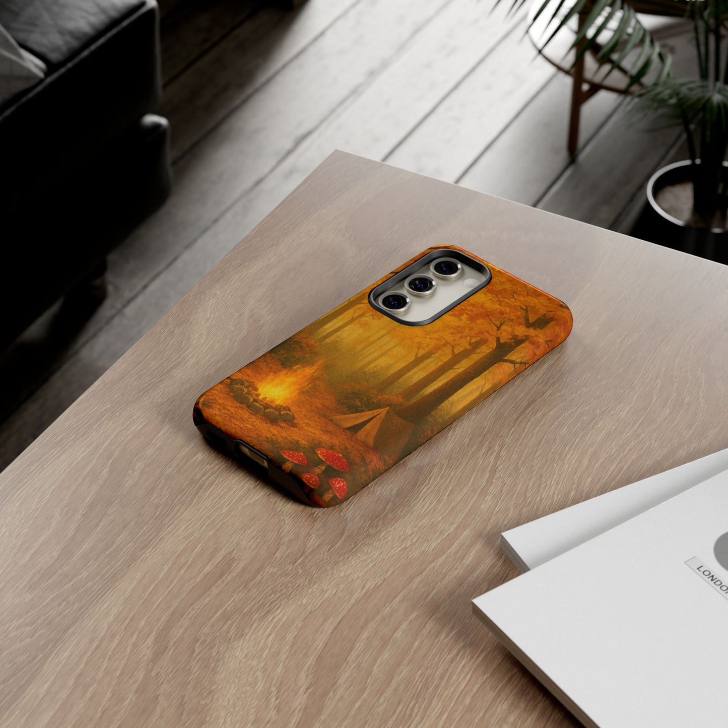 Tough Phone Case - Autumn Camping