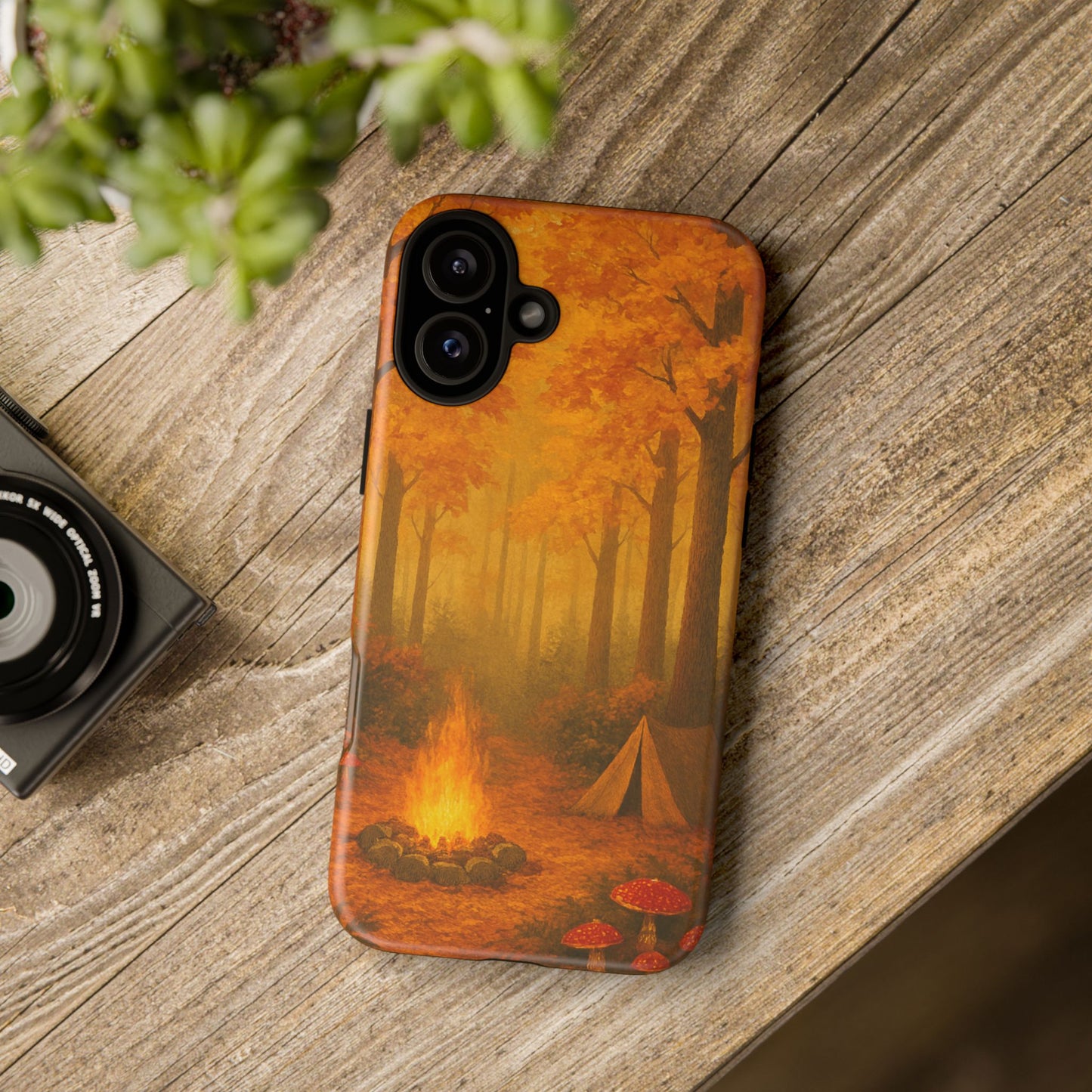 Tough Phone Case - Autumn Camping