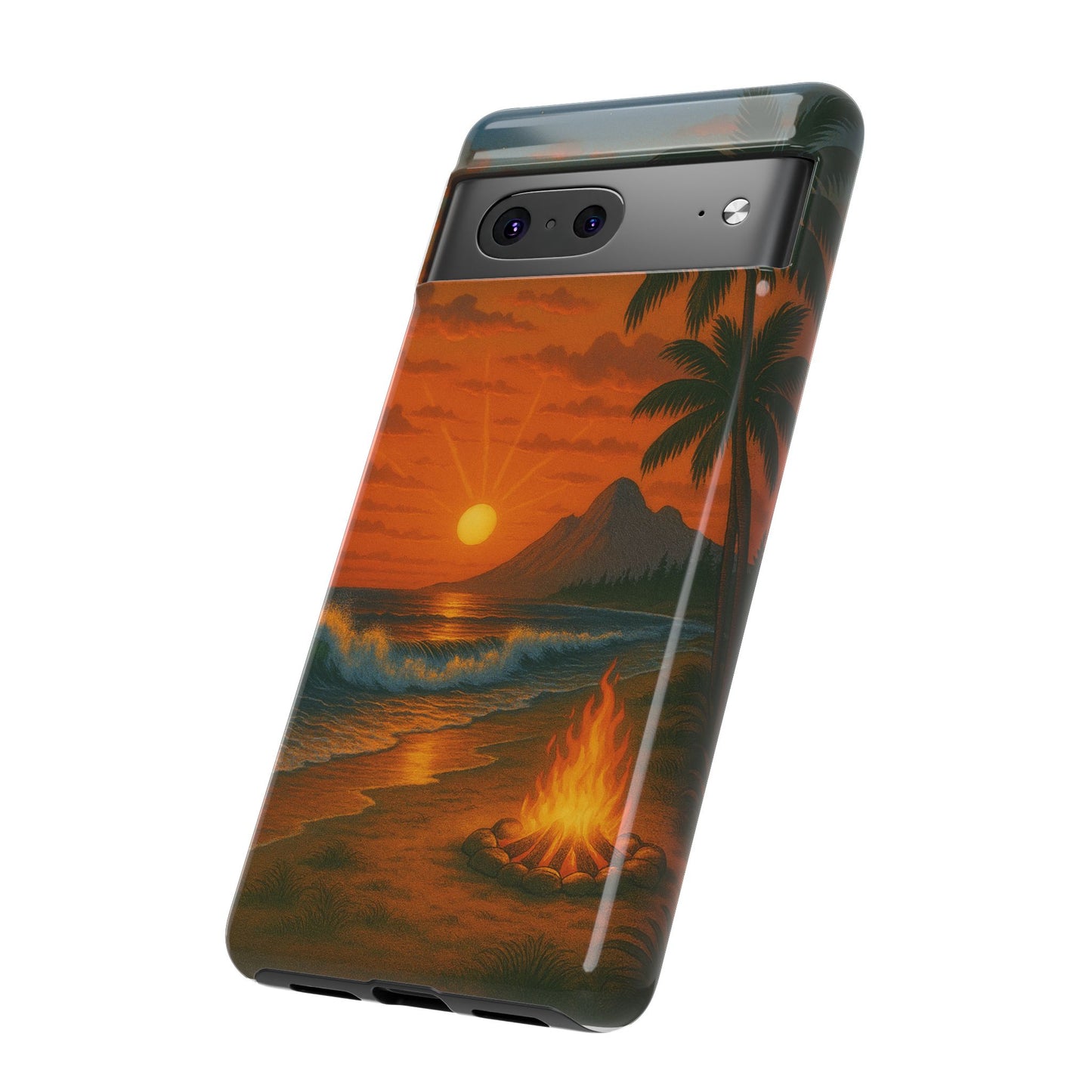 Tough Phone Case - Tropical Sunset Phone