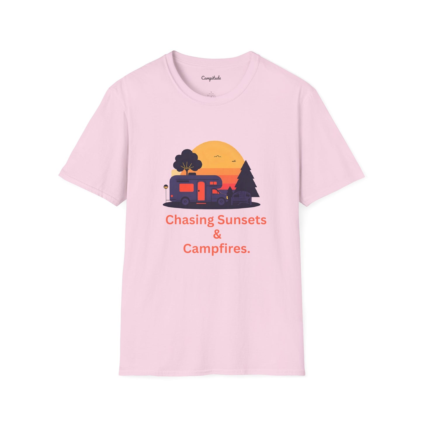 Unisex T-Shirt - Chasing Sunsets & Campfire (Class C Version)