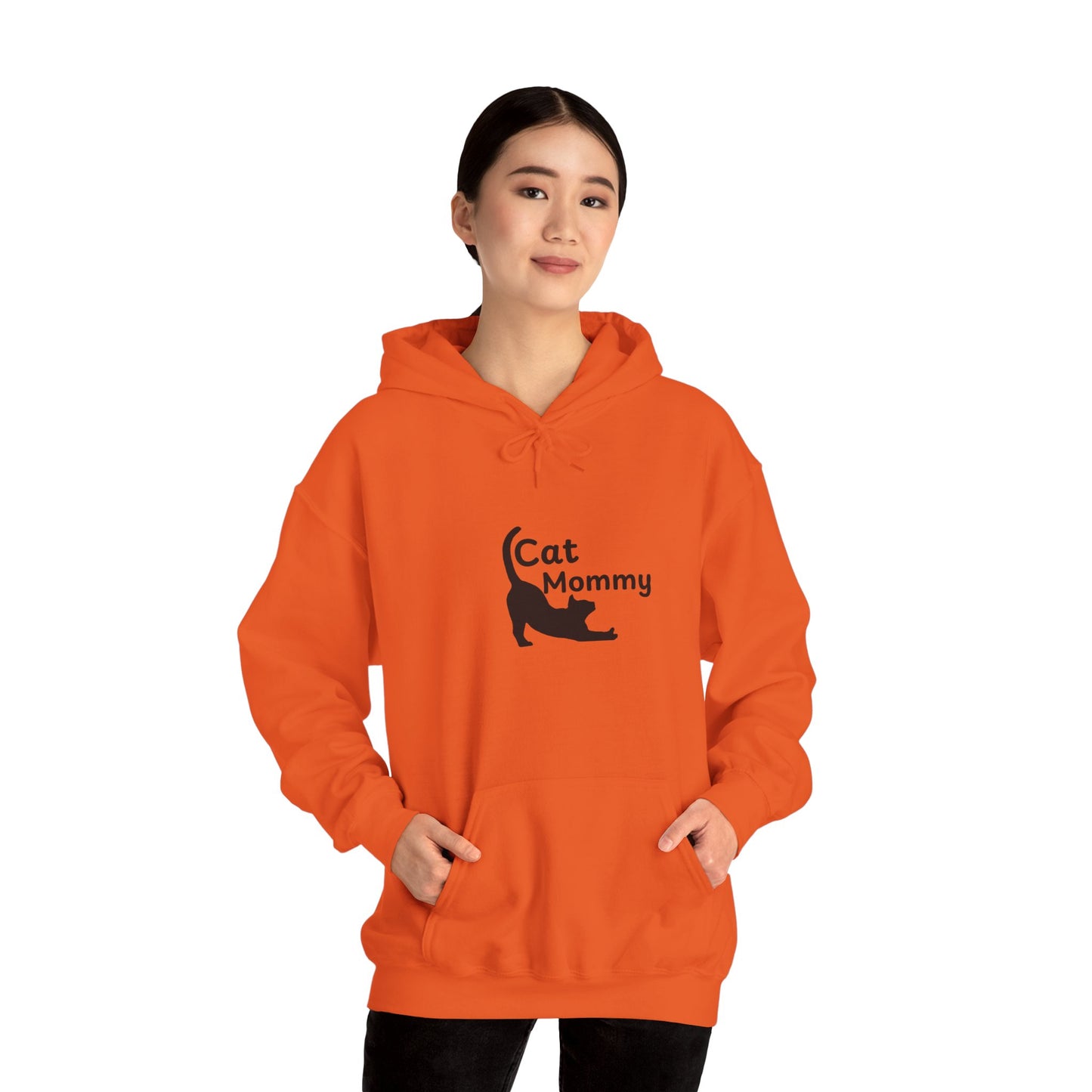 Unisex Hoodie - Cozy Cat Mommy