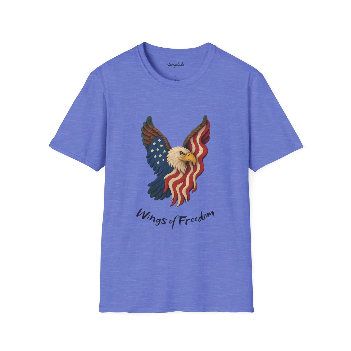 Unisex T-Shirt - (Eagle) Wings of Freedom