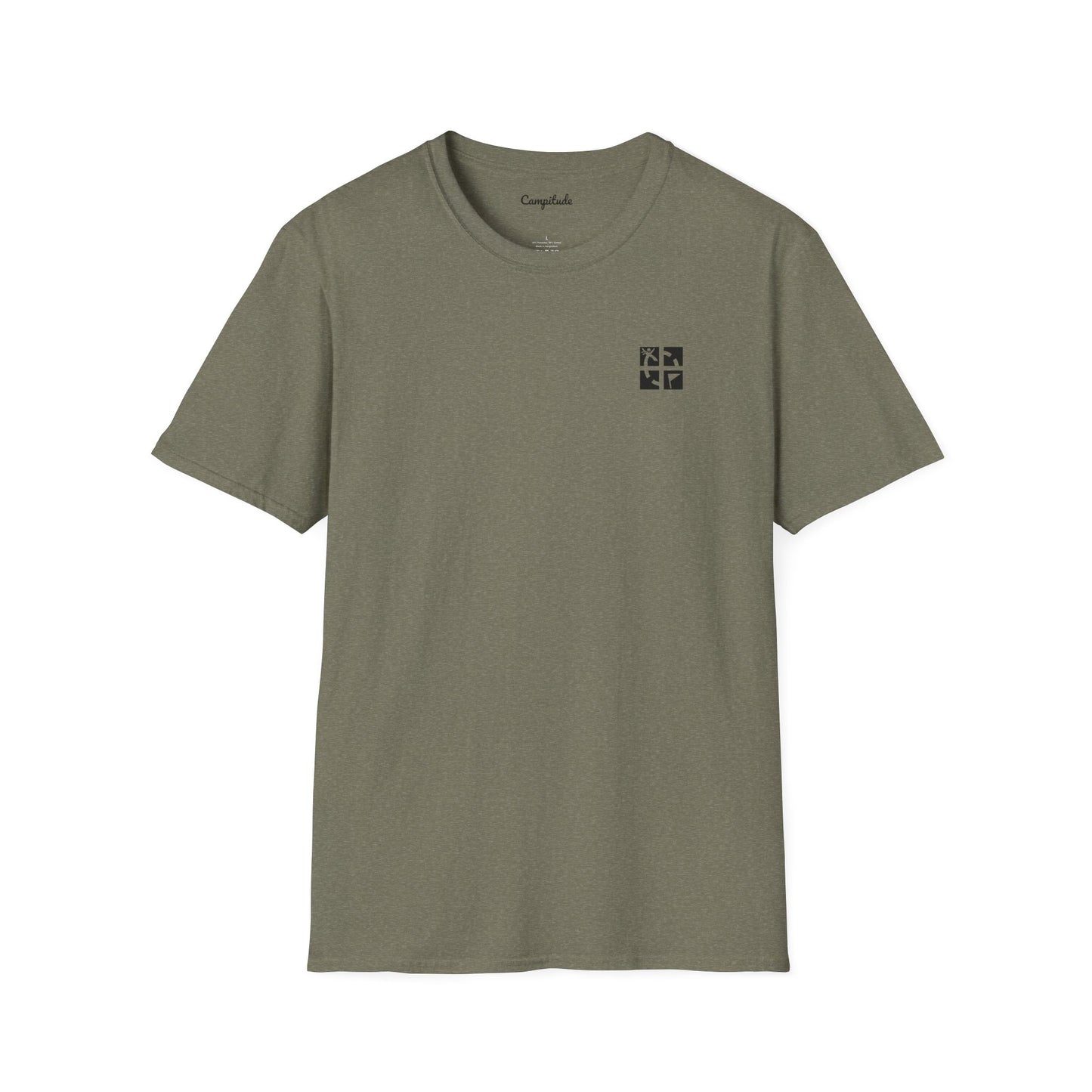 Unisex T-Shirt - Plan for the Day Geocache & Bourbon (2-sided graphic)