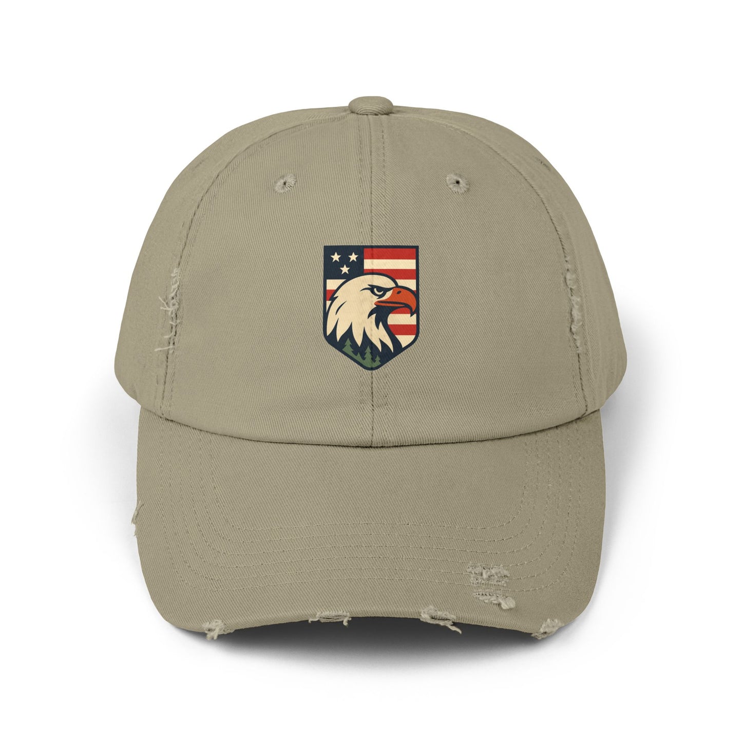 Distressed Cap - Patriotic Vintage Americana