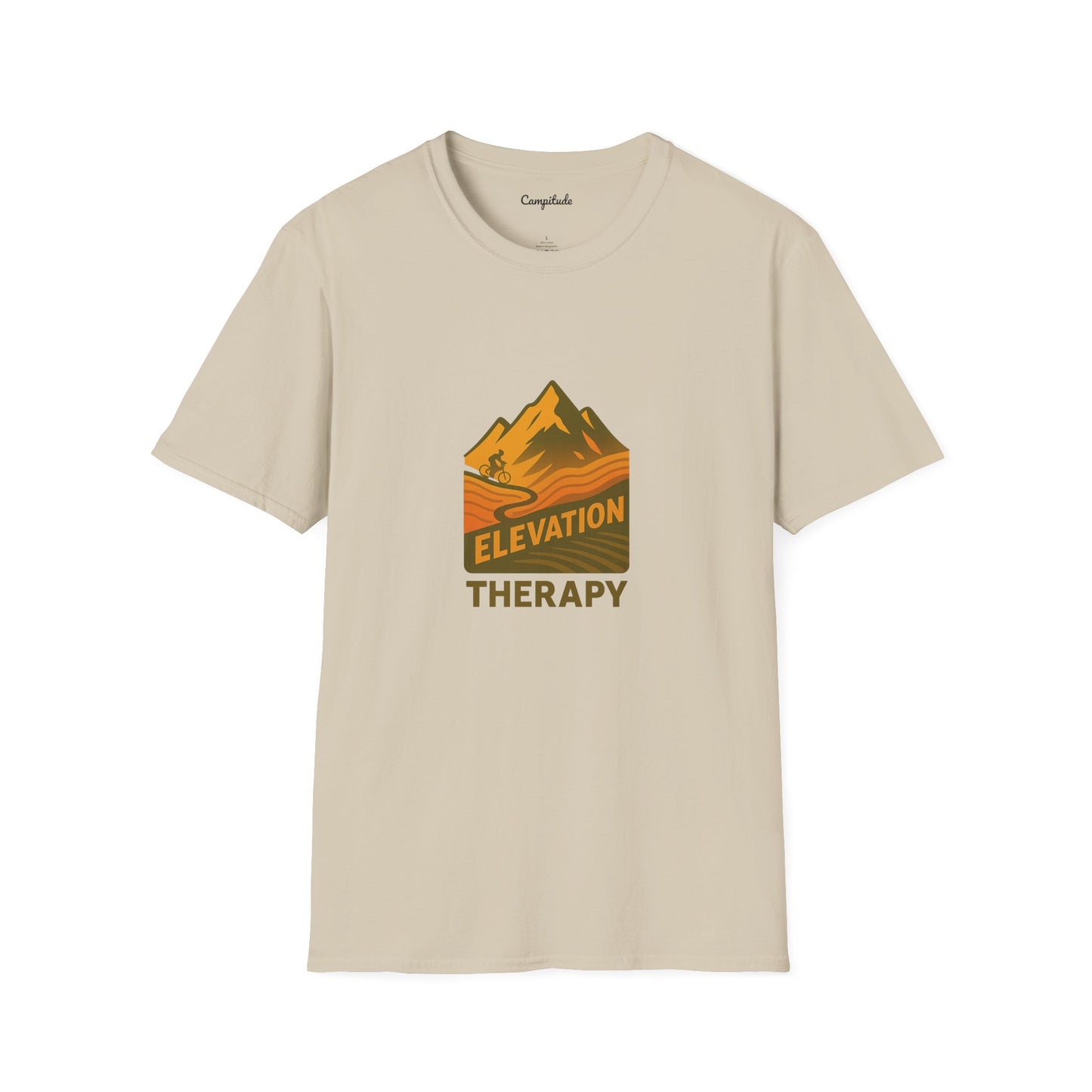 Unisex T-Shirt - Cyclist Elevate Your Spirit