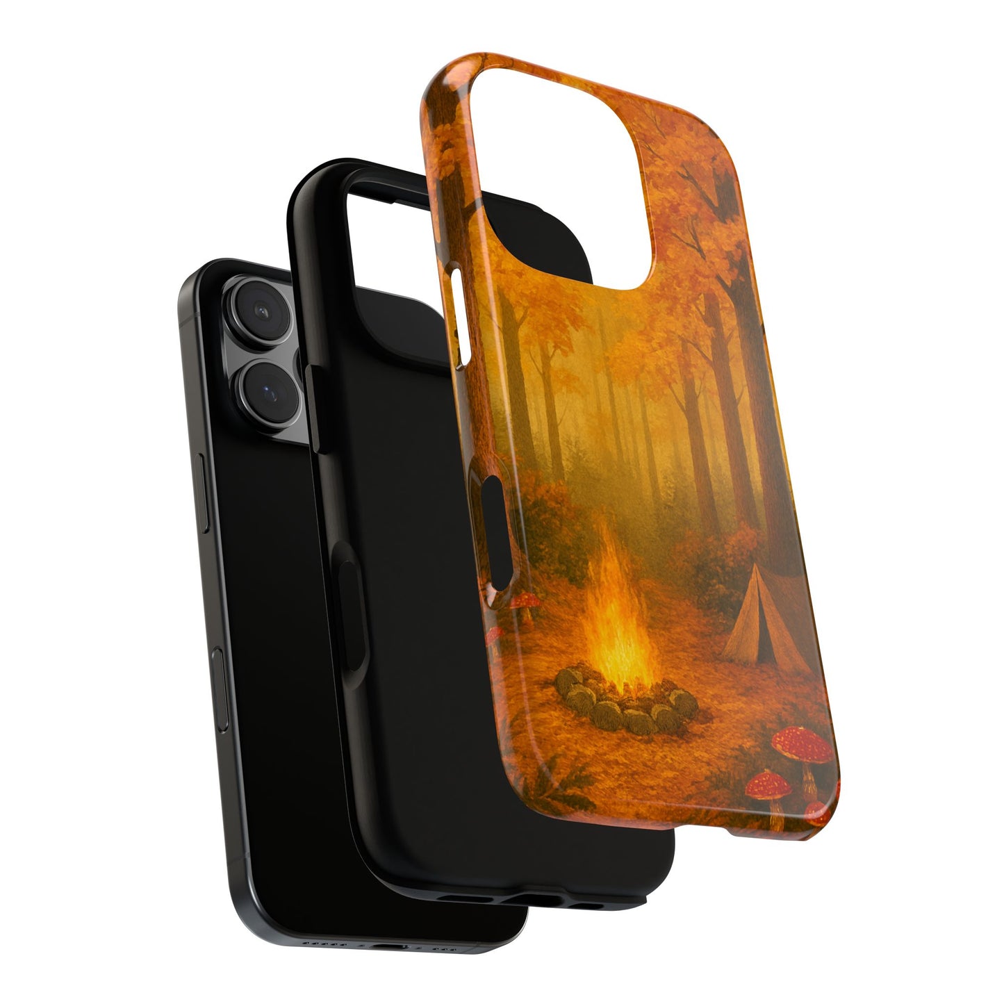 Tough Phone Case - Autumn Camping