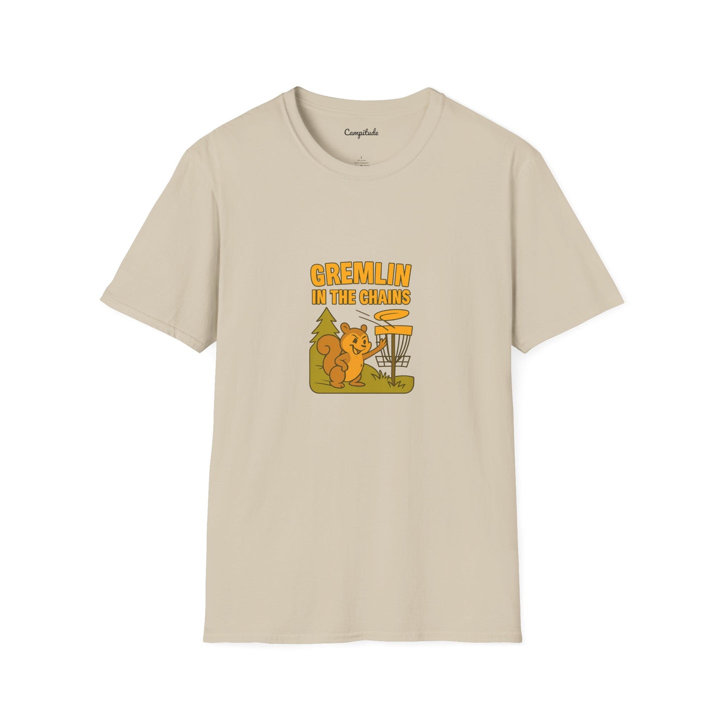 Unisex T-Shirt - Disc Golf Gremlin in the Chains