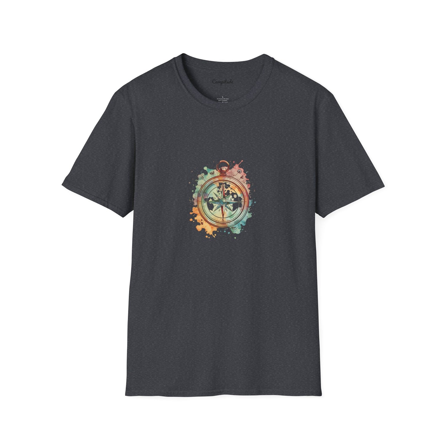Unisex T-Shirt - Geocache Colorful Compass