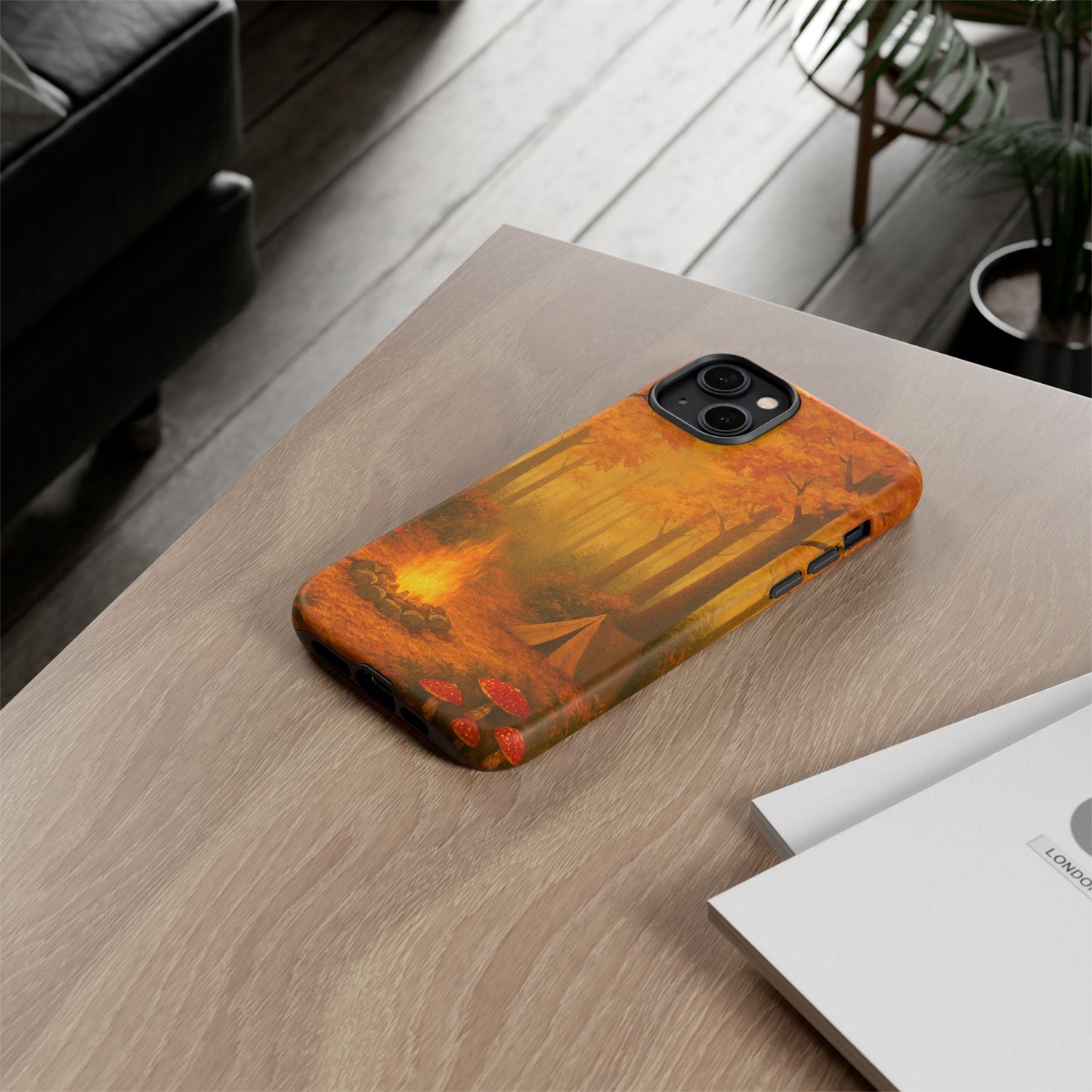 Tough Phone Case - Autumn Camping