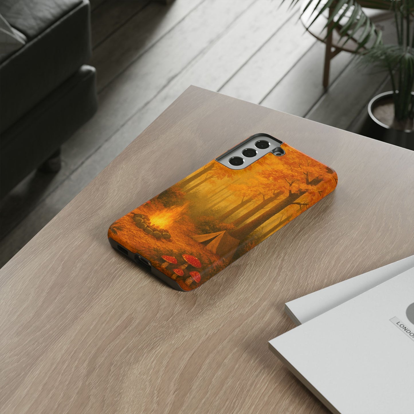 Tough Phone Case - Autumn Camping
