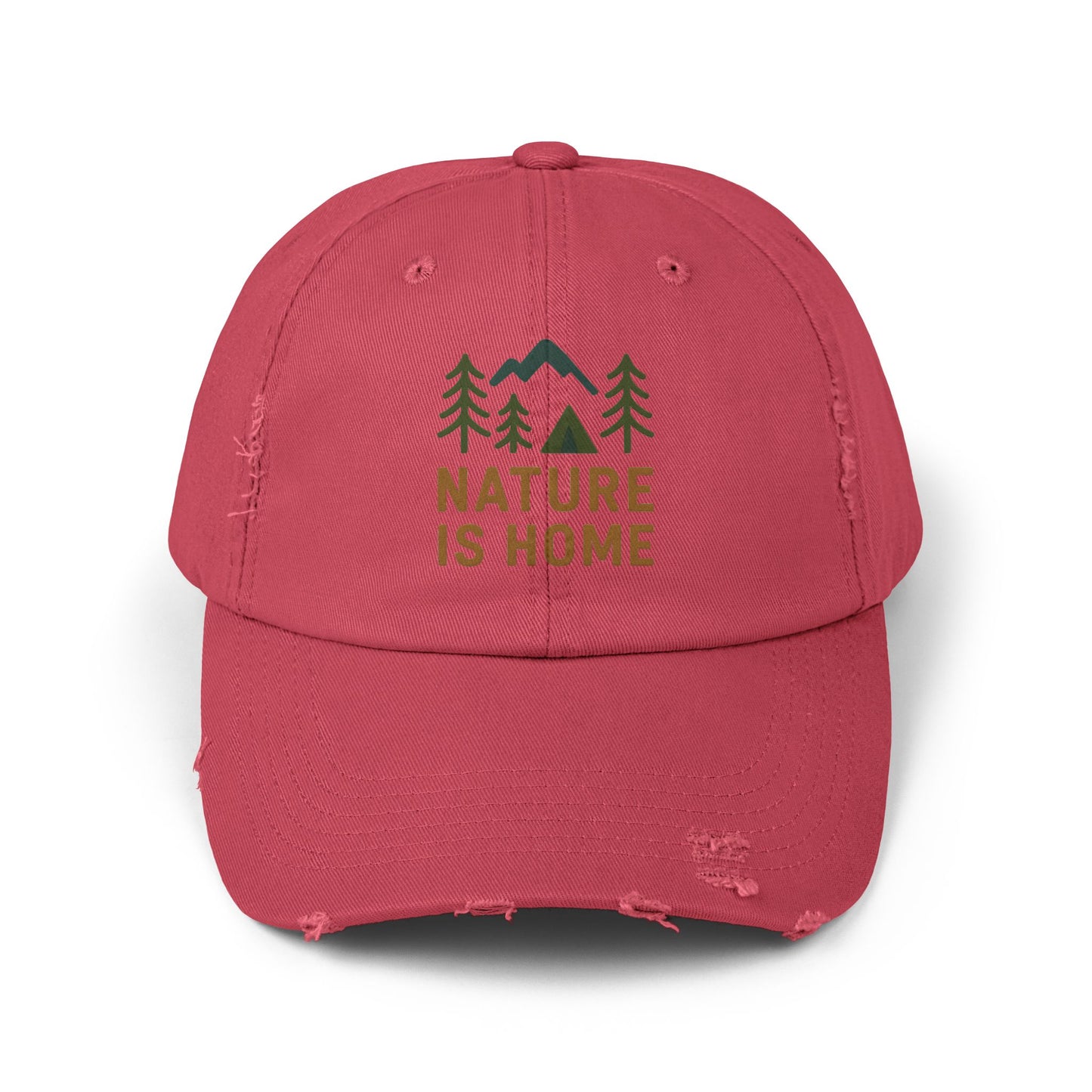 Distressed Cap - Nature is Home