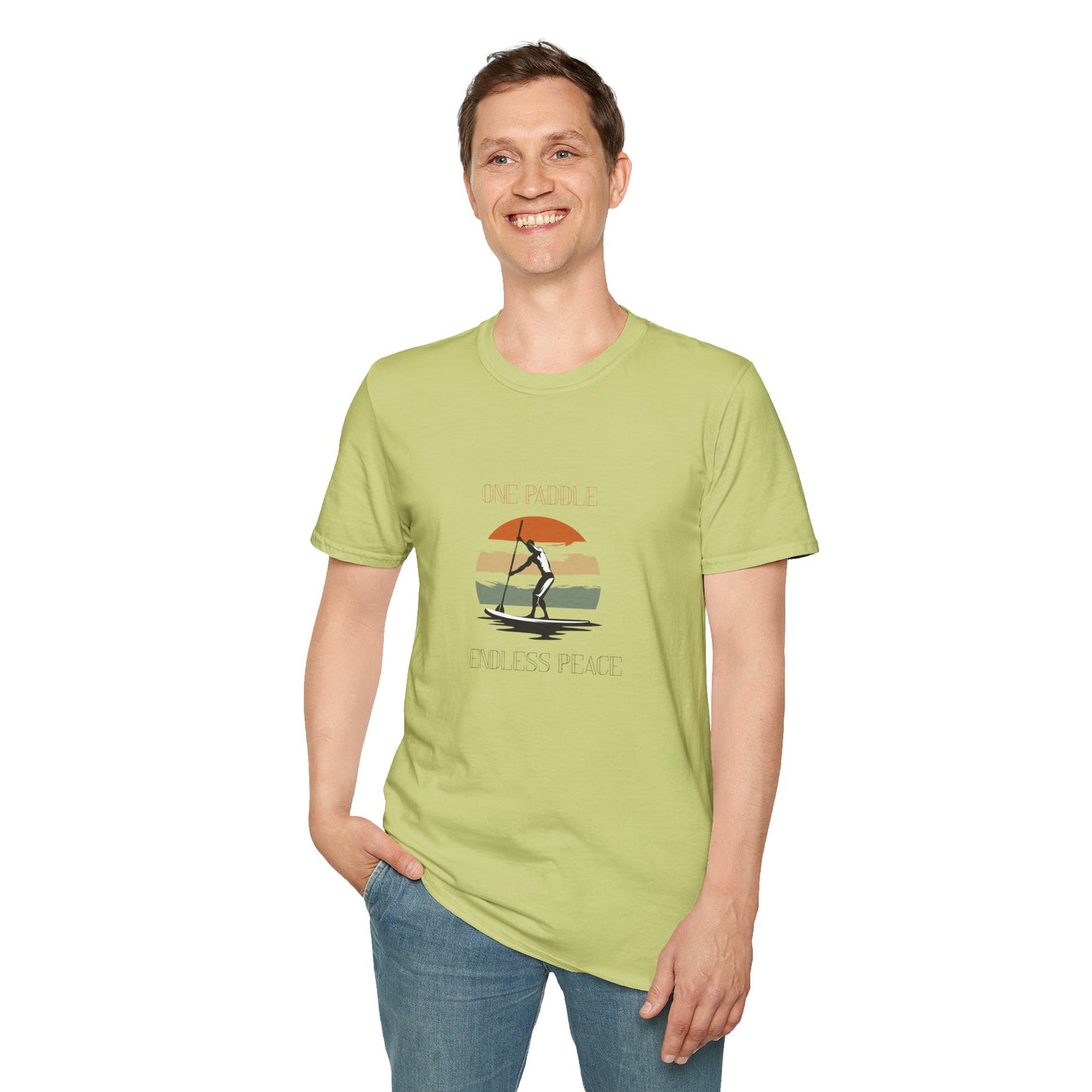 Unisex T-Shirt - One Paddle, Endless Peace