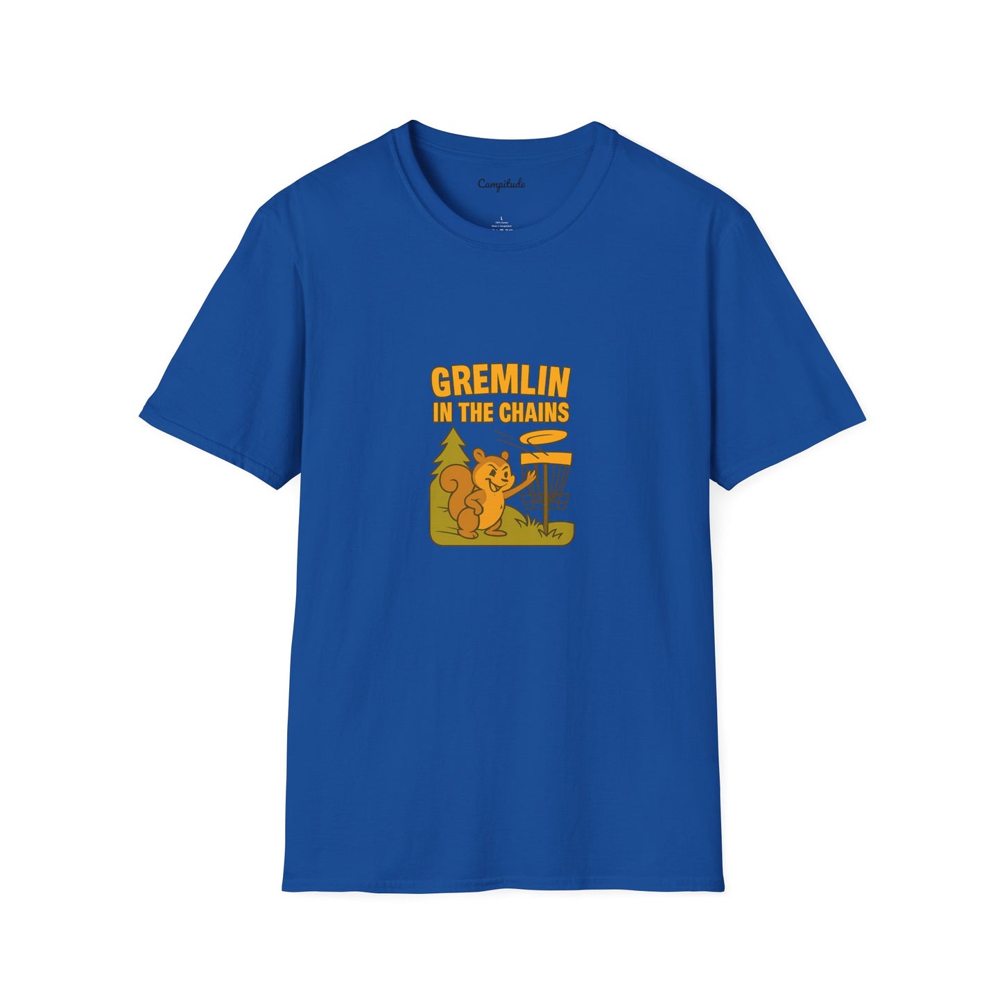 Unisex T-Shirt - Disc Golf Gremlin in the Chains