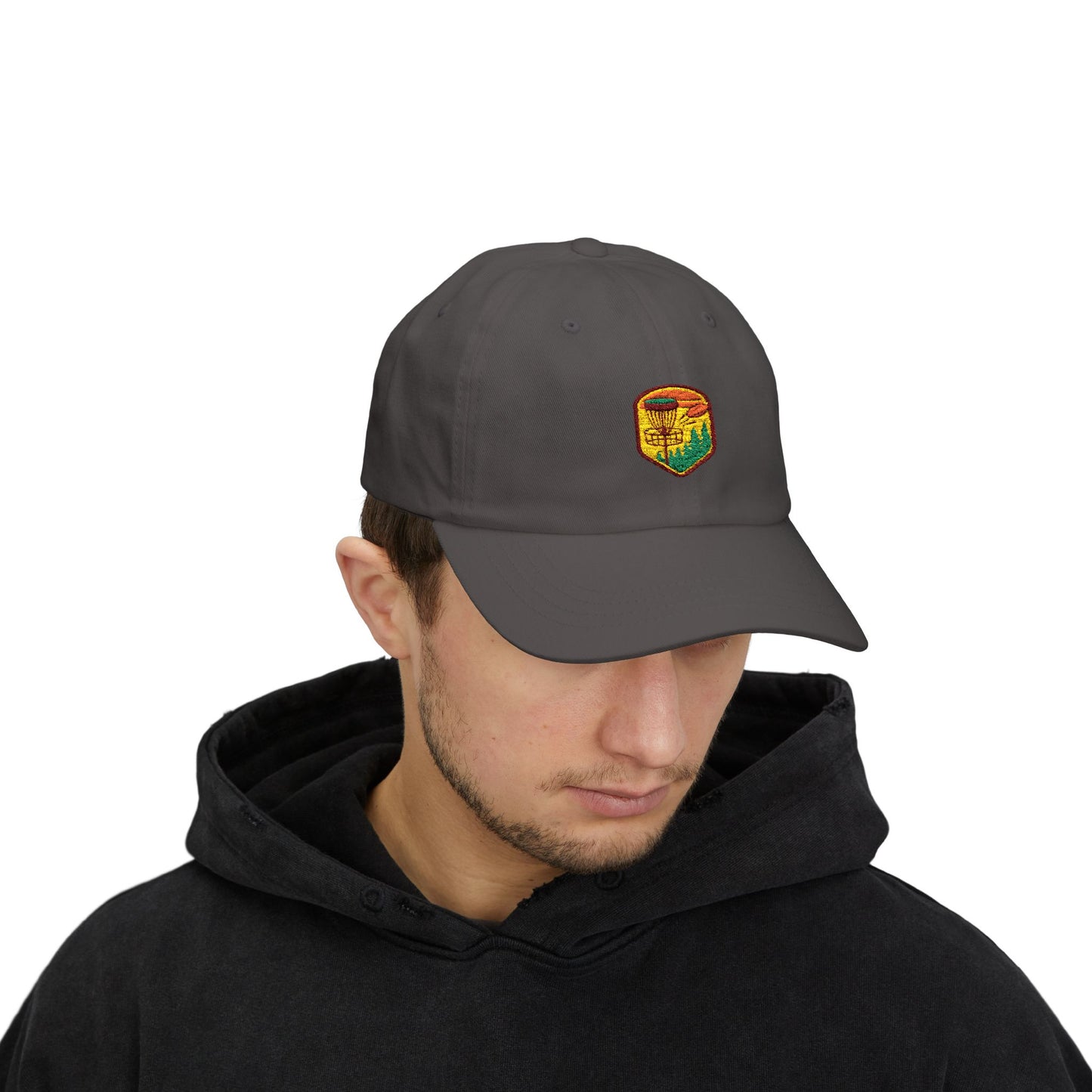 Classic Dad Cap - Disc Golf Emblem