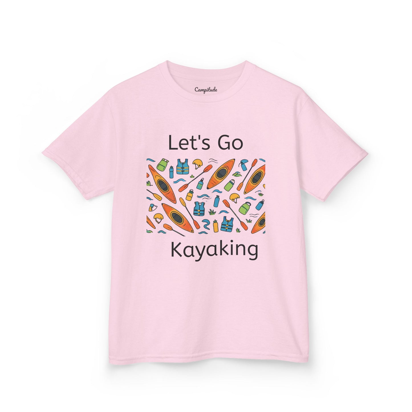 Kids T-Shirt - Let's Go Kayaking