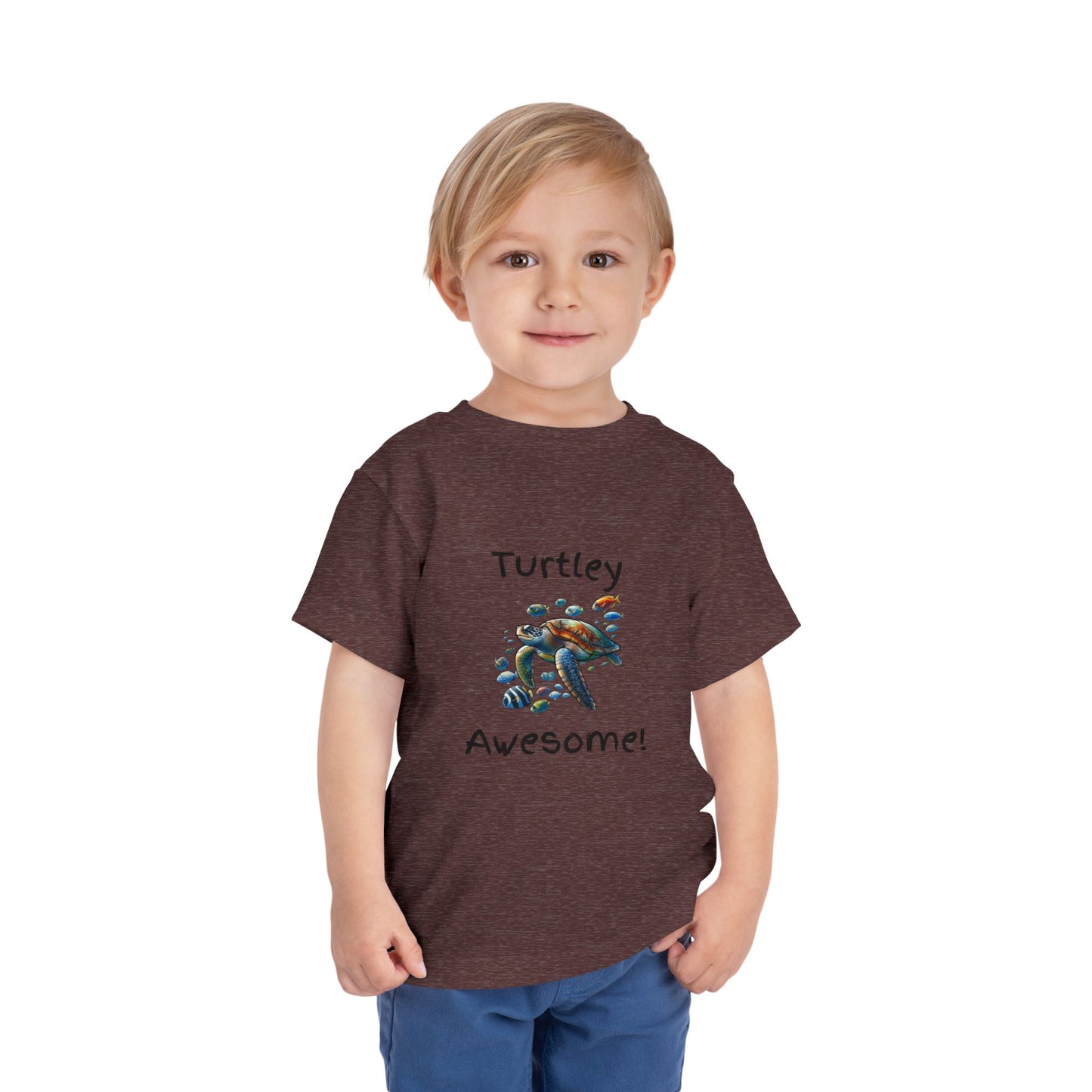 Turtle-Themed Toddler T-Shirt
