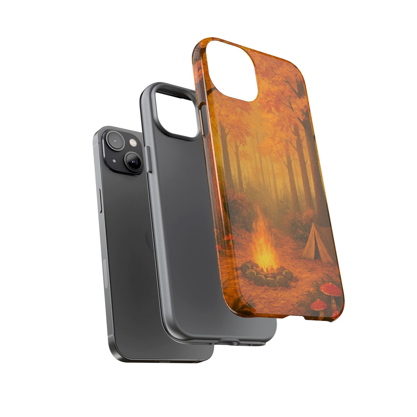 Tough Phone Case - Autumn Camping