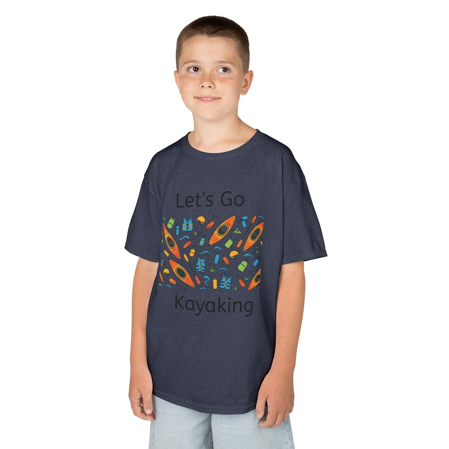 Kids T-Shirt - Let's Go Kayaking