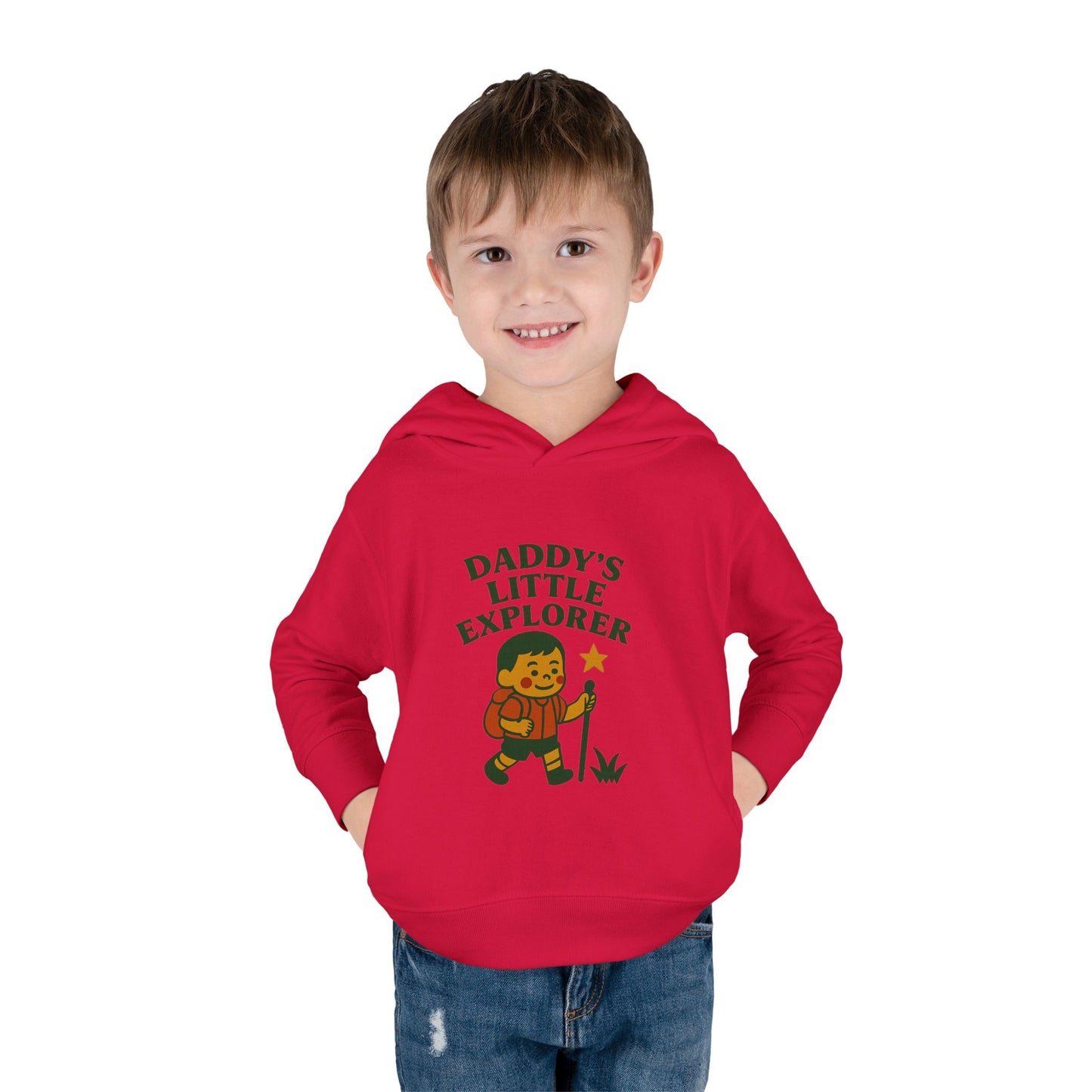 Toddler Hoodie - Daddy's Little Explorer (Boy)