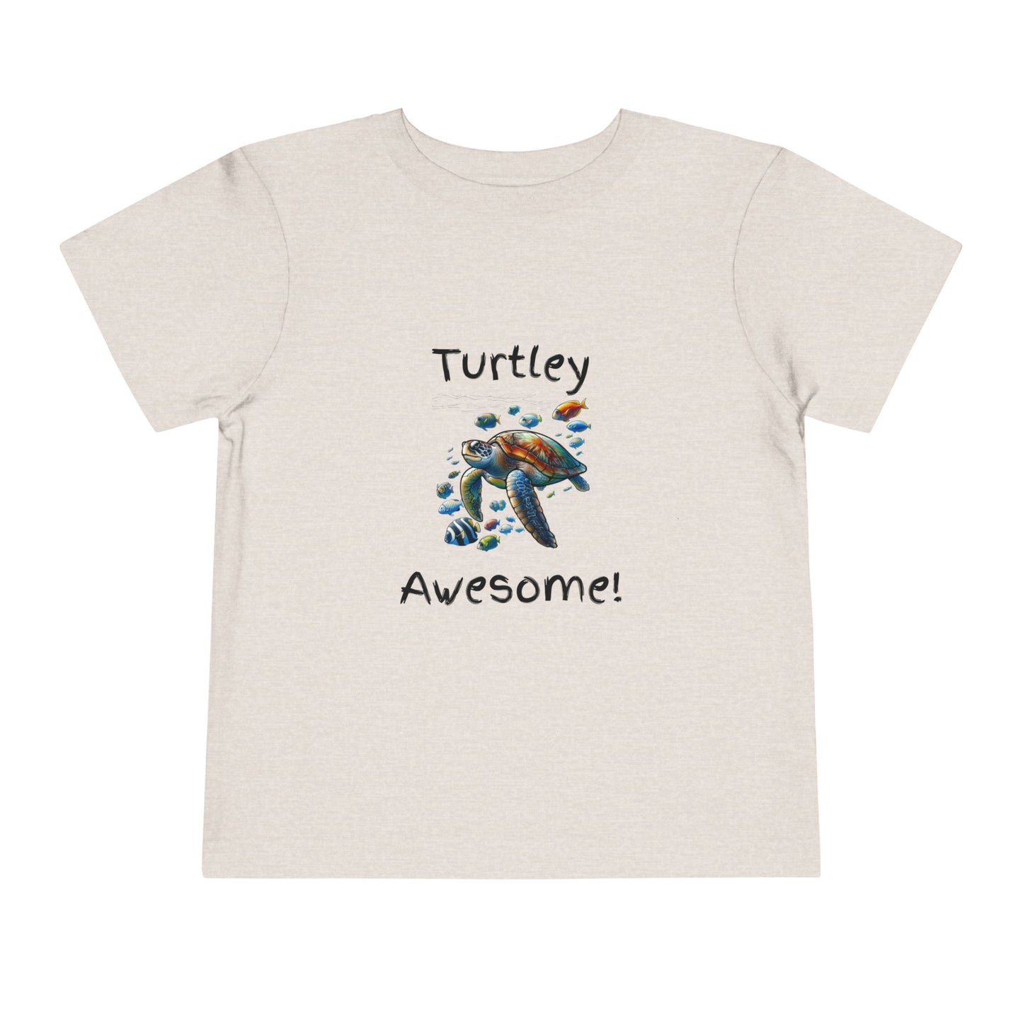 Turtle-Themed Toddler T-Shirt