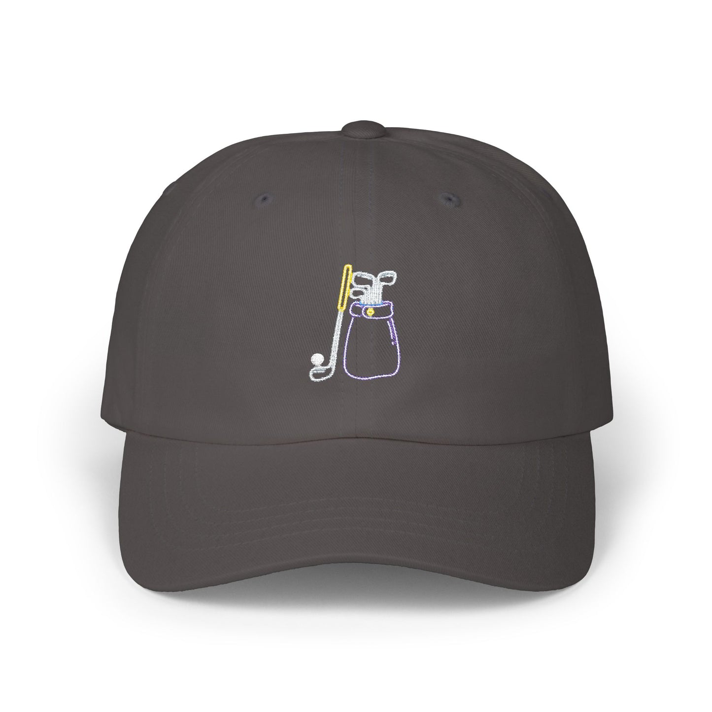 Classic Dad Cap - Neon Golf