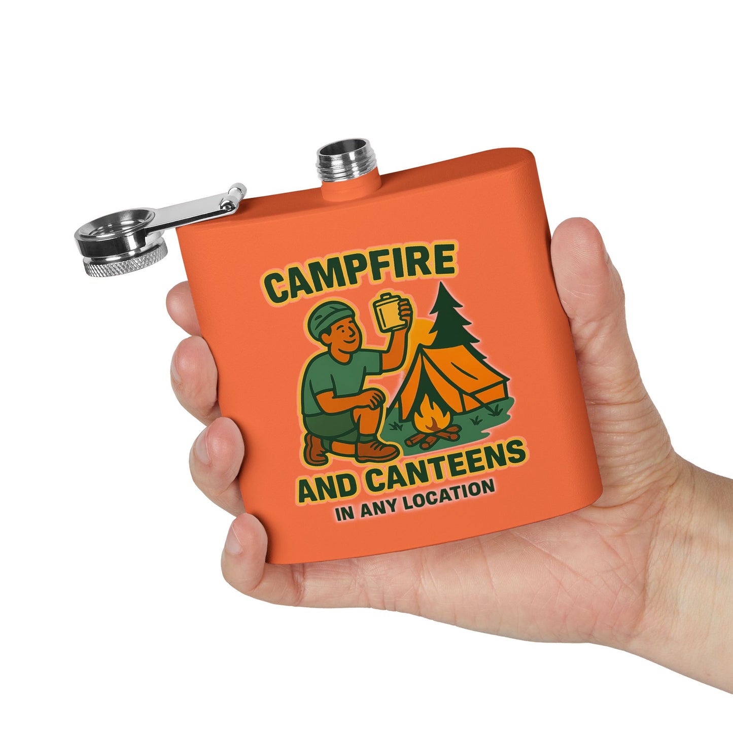 Camping Flask - Campfire and Canteens in Any Location