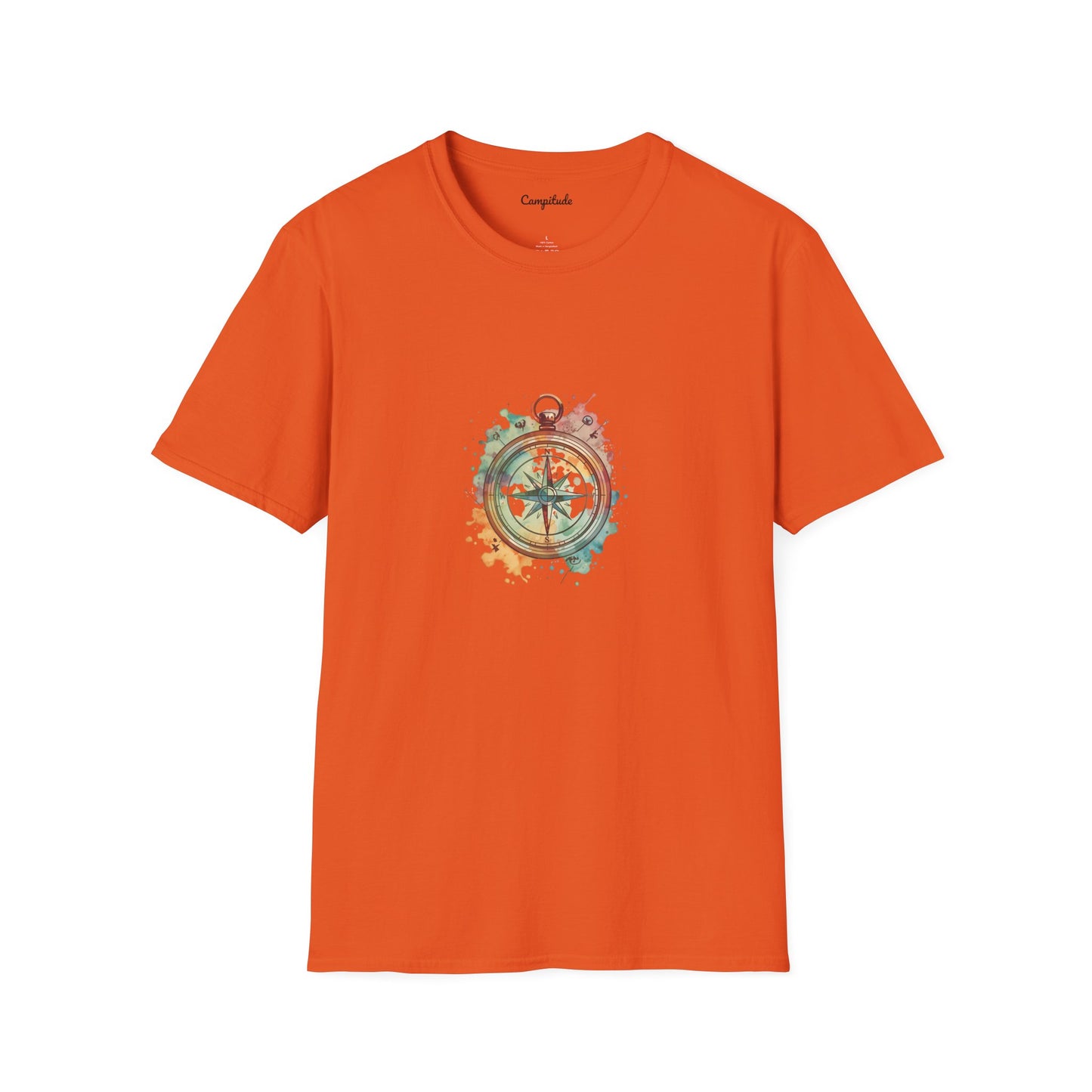 Unisex T-Shirt - Geocache Colorful Compass