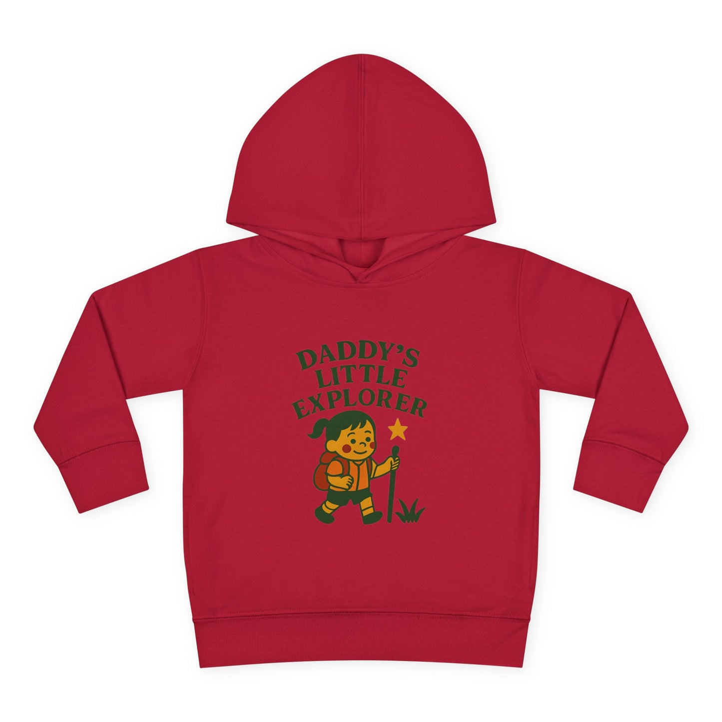 Toddler Hoodie - Daddy's Little Explorer (Girl)