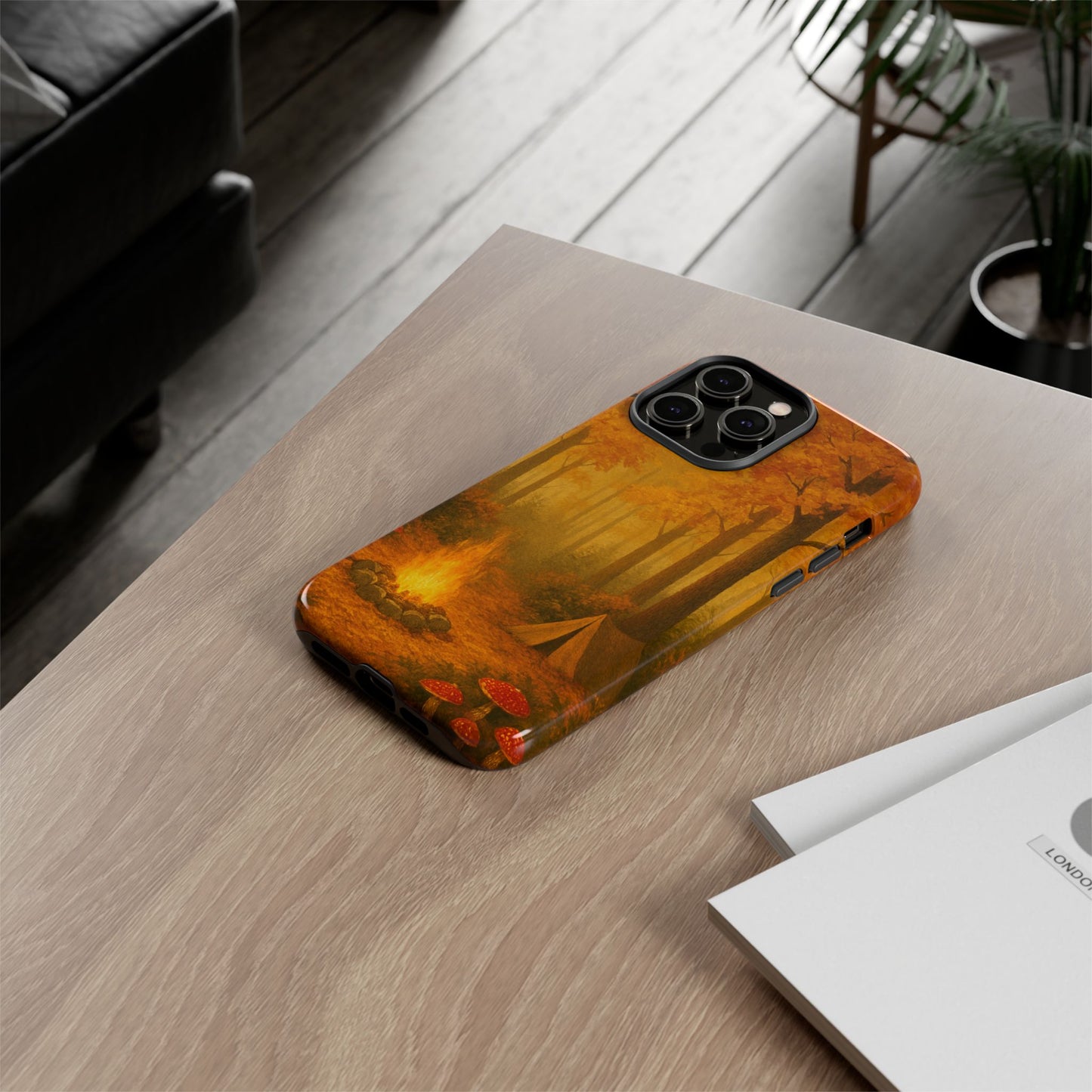Tough Phone Case - Autumn Camping