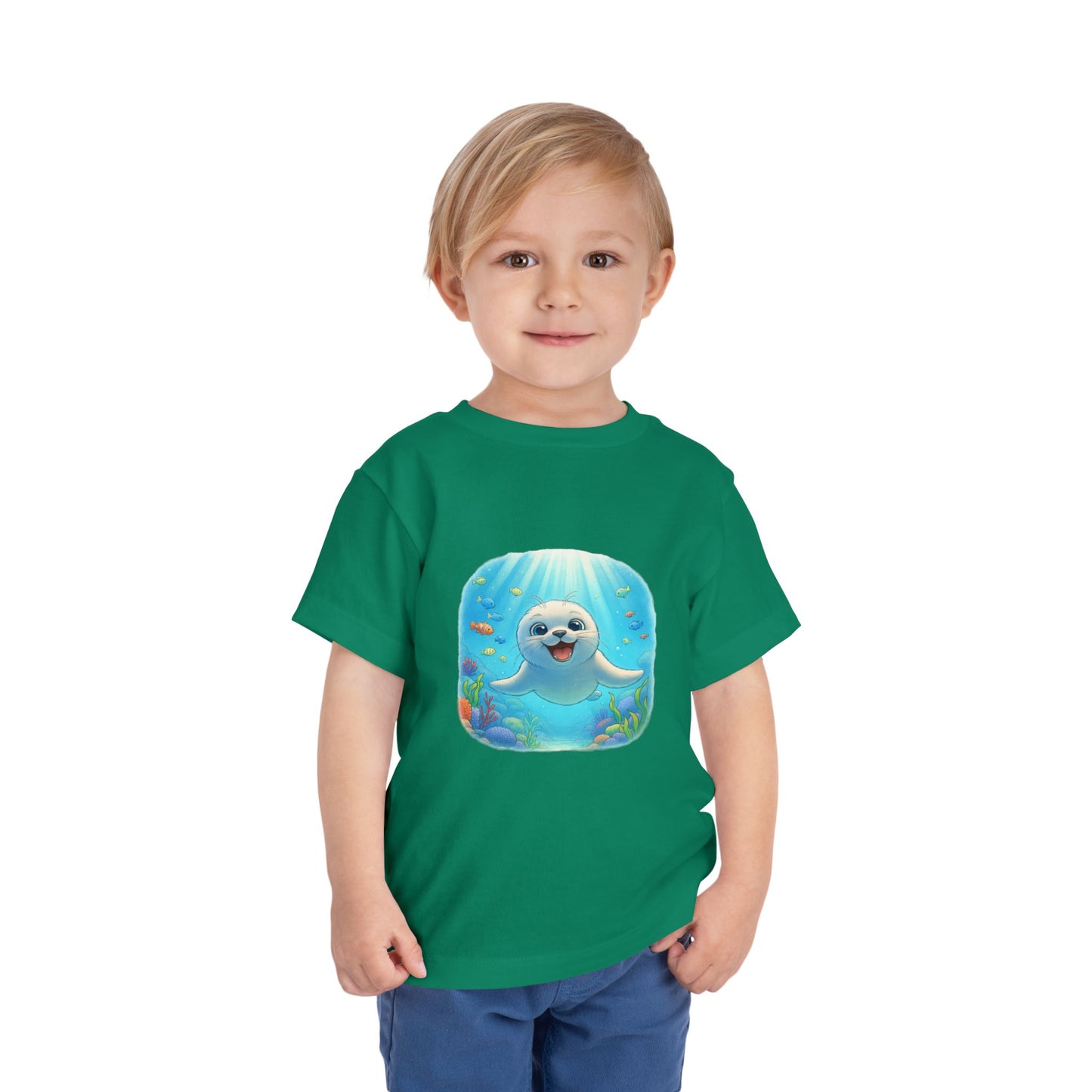 Adorable Seal Graphic Toddler T-Shirt