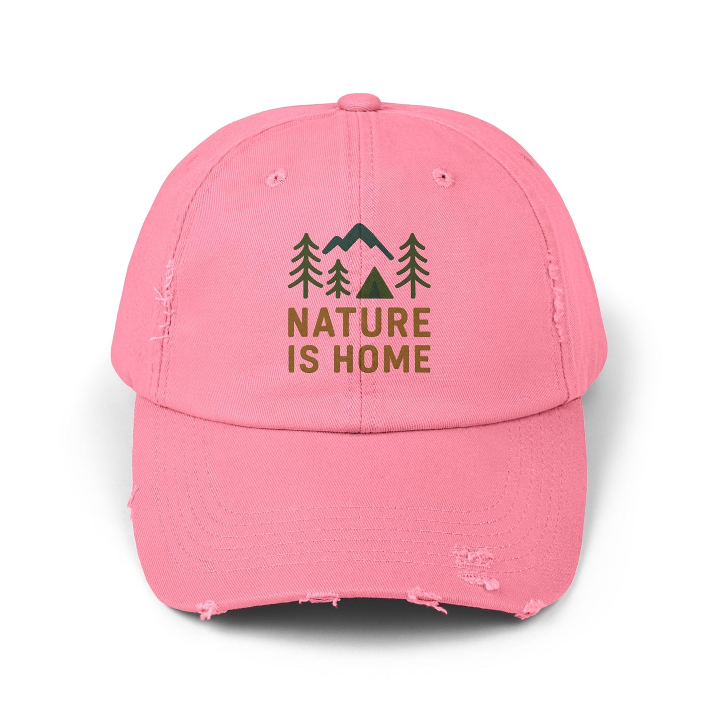 Distressed Cap - Nature is Home