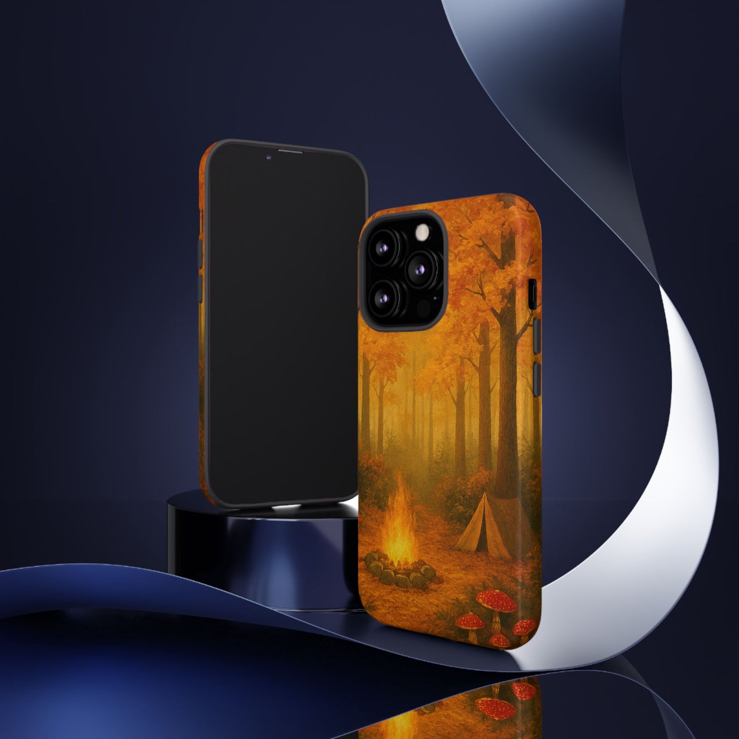 Tough Phone Case - Autumn Camping