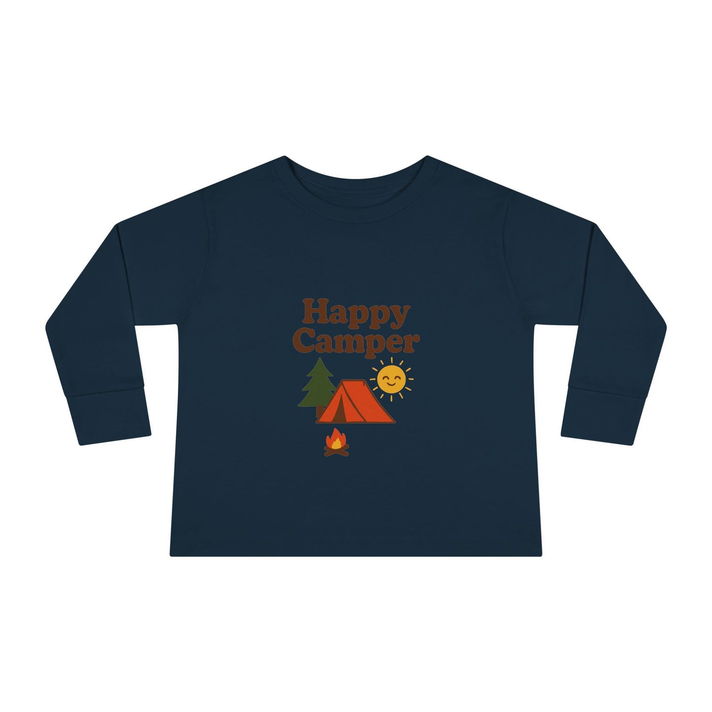 Toddler Long Sleeve T-Shirt - Happy Camper