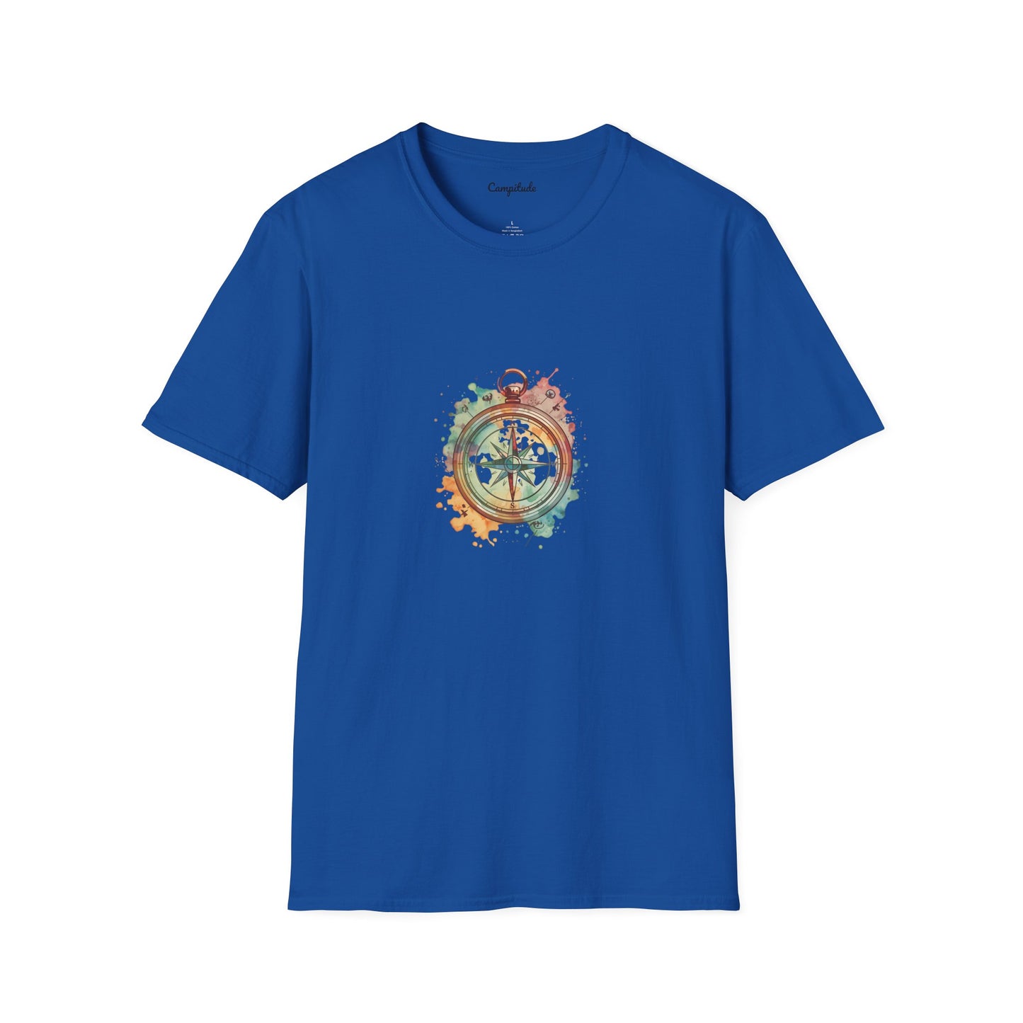 Unisex T-Shirt - Geocache Colorful Compass