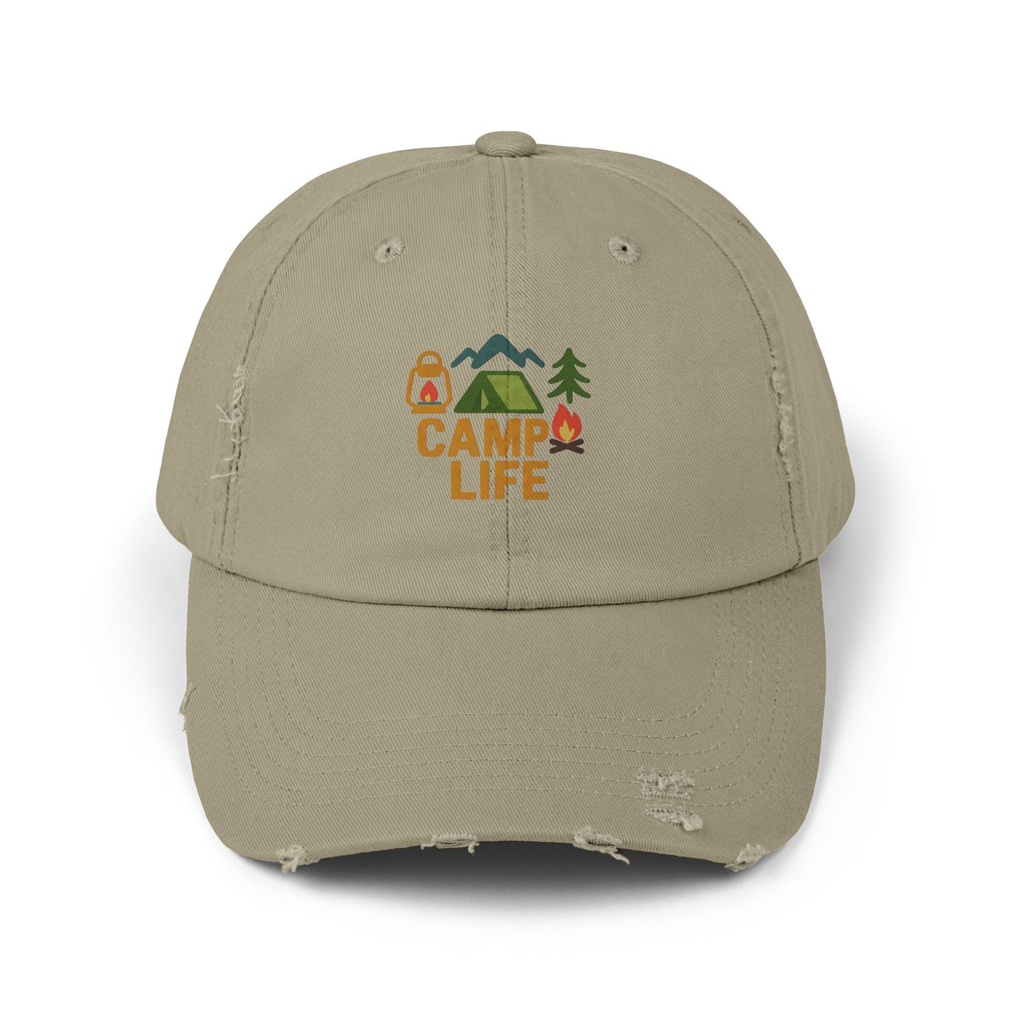 Distressed Cap - Camp Life