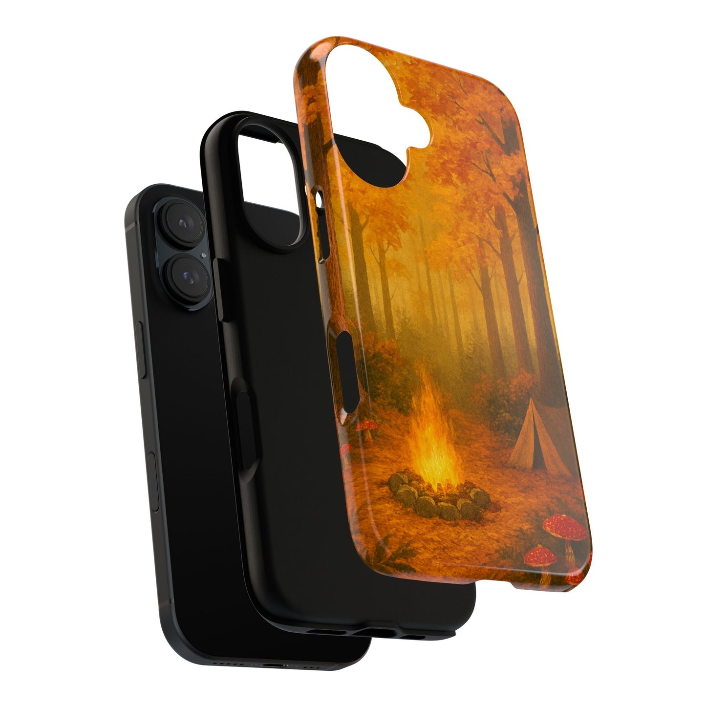 Tough Phone Case - Autumn Camping