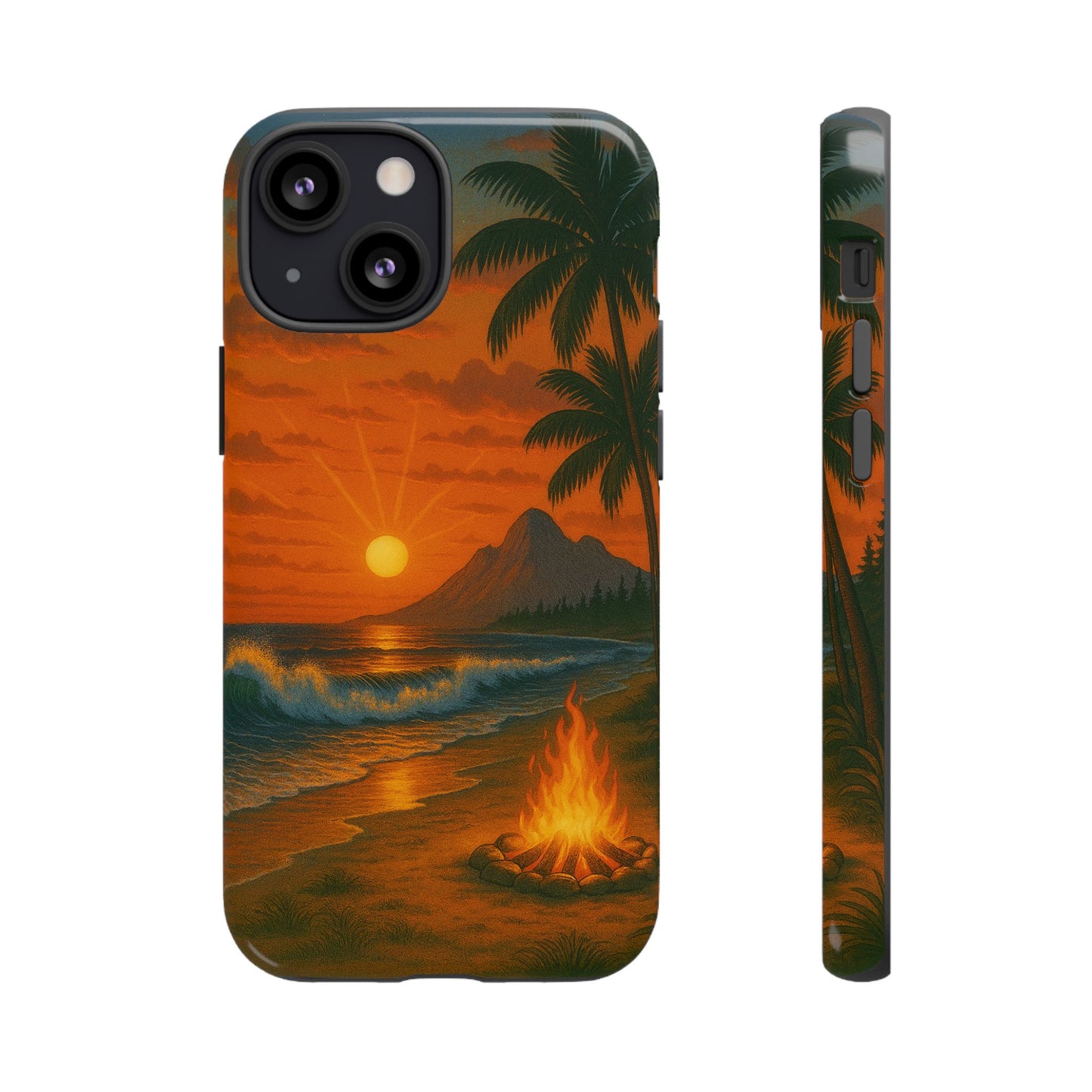 Tough Phone Case - Tropical Sunset Phone