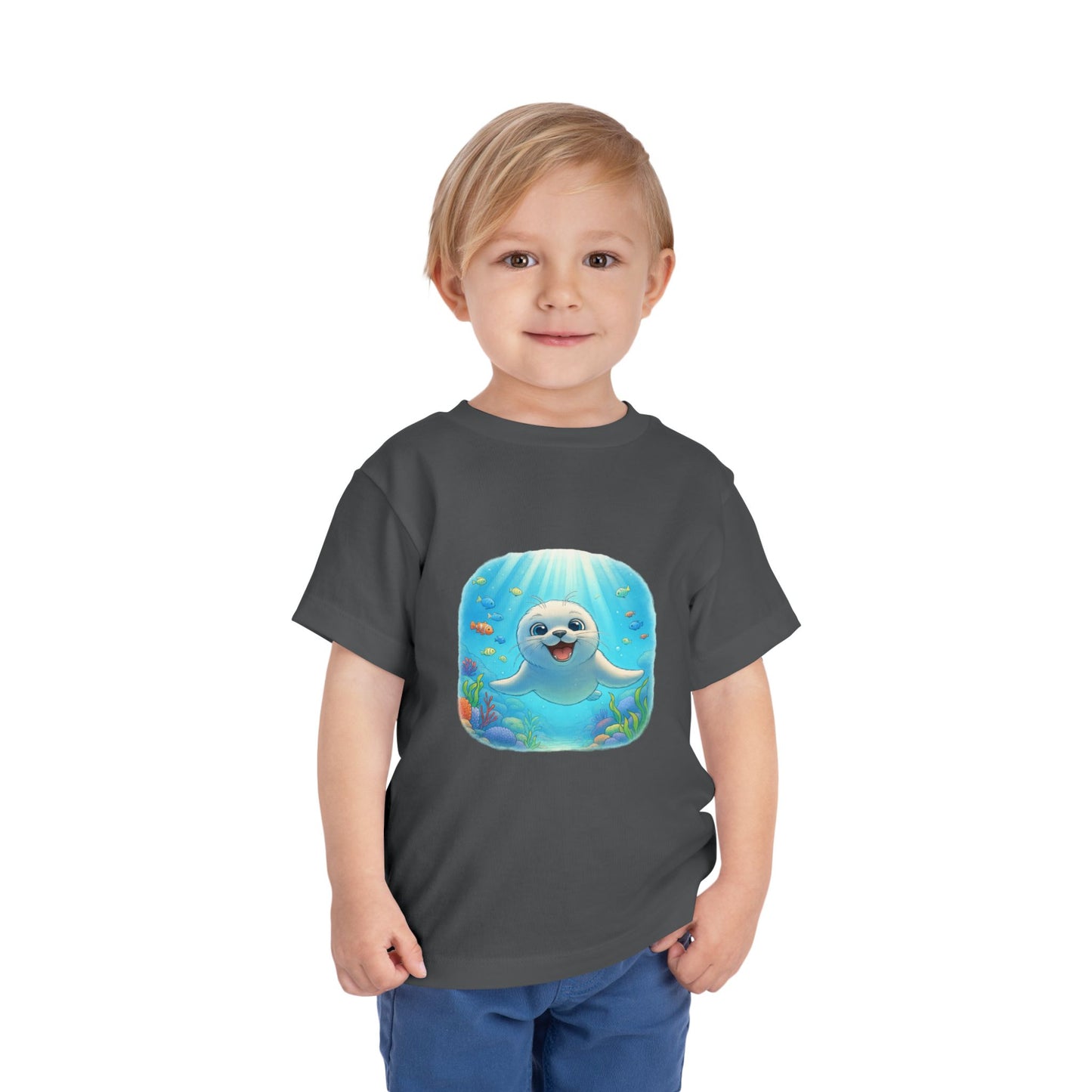 Adorable Seal Graphic Toddler T-Shirt