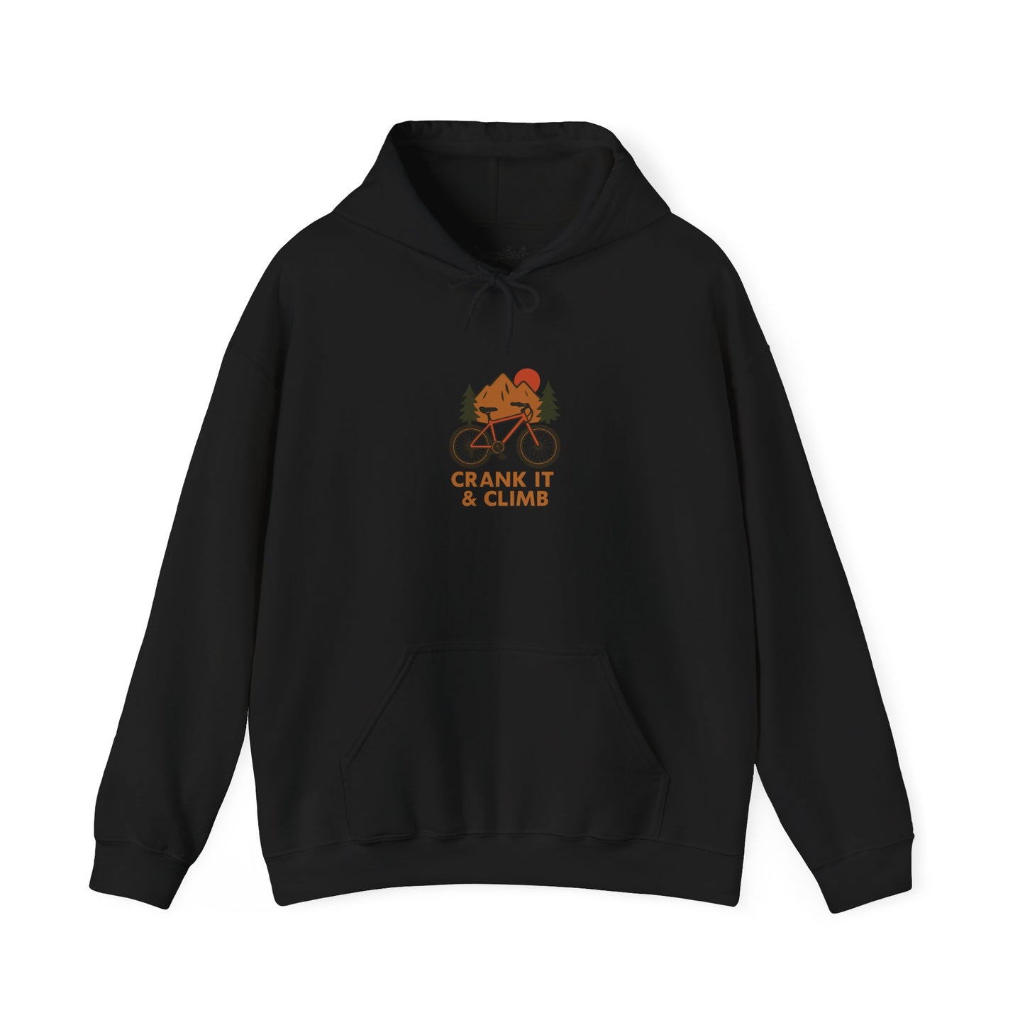 Unisex Hoodie - Crank It & Climb