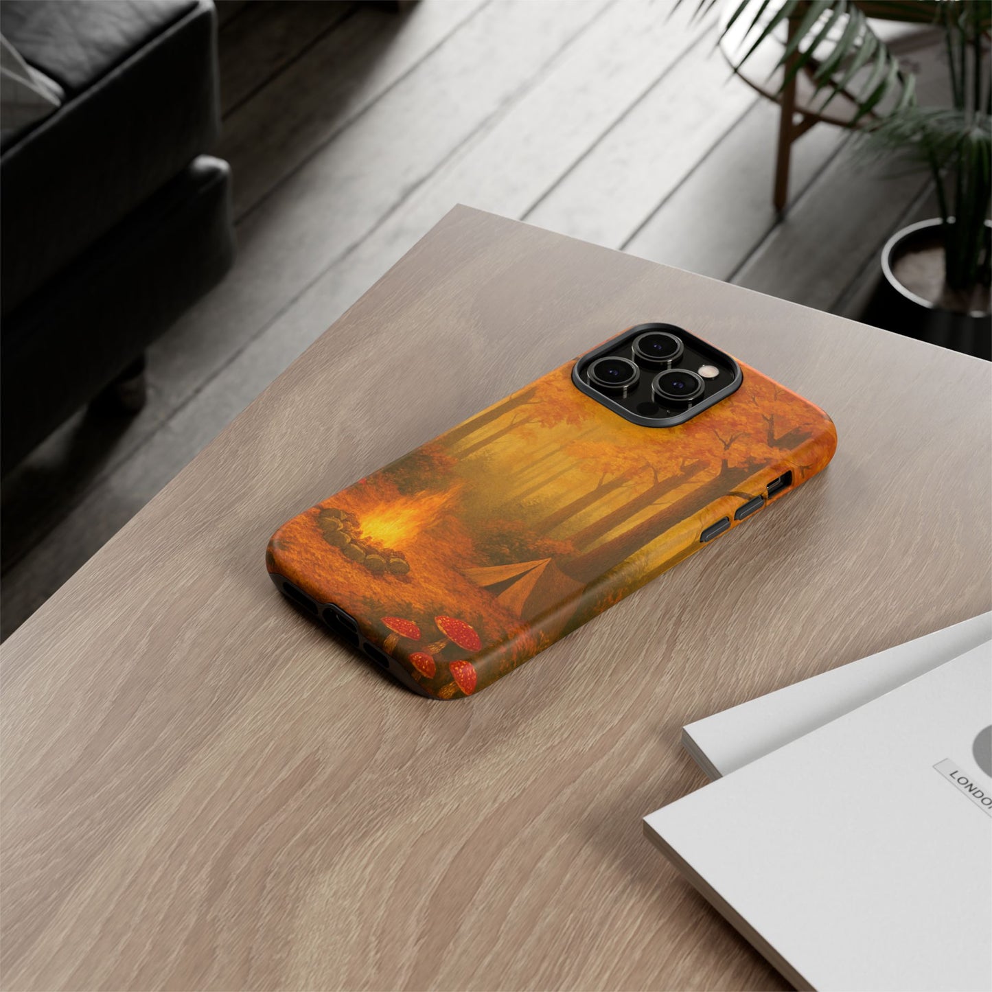 Tough Phone Case - Autumn Camping