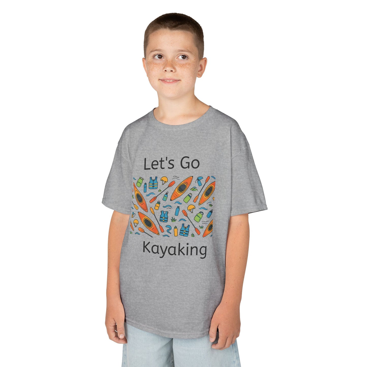 Kids T-Shirt - Let's Go Kayaking