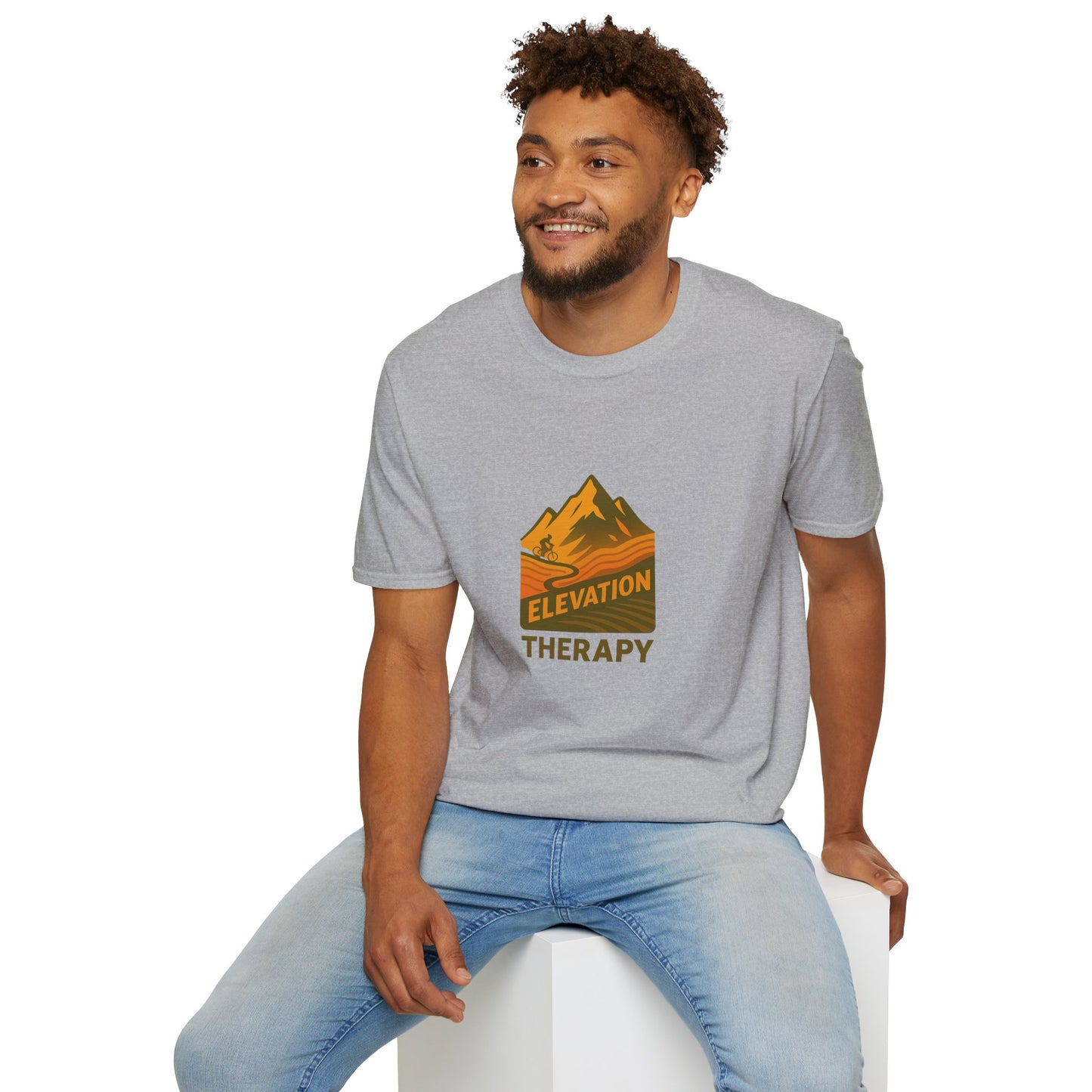 Unisex T-Shirt - Cyclist Elevate Your Spirit