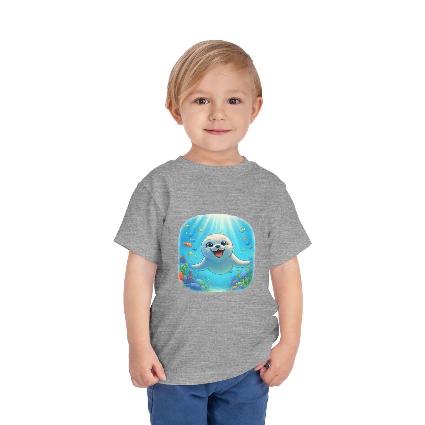 Adorable Seal Graphic Toddler T-Shirt
